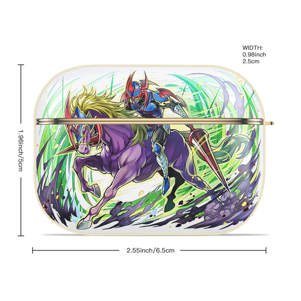 遊☆戯☆王 Yu-Gi-Oh! 【AirPods Pro用】ハードシェル保護ケース｜耐衝撃・防指紋・カラビナ付き商品仕様