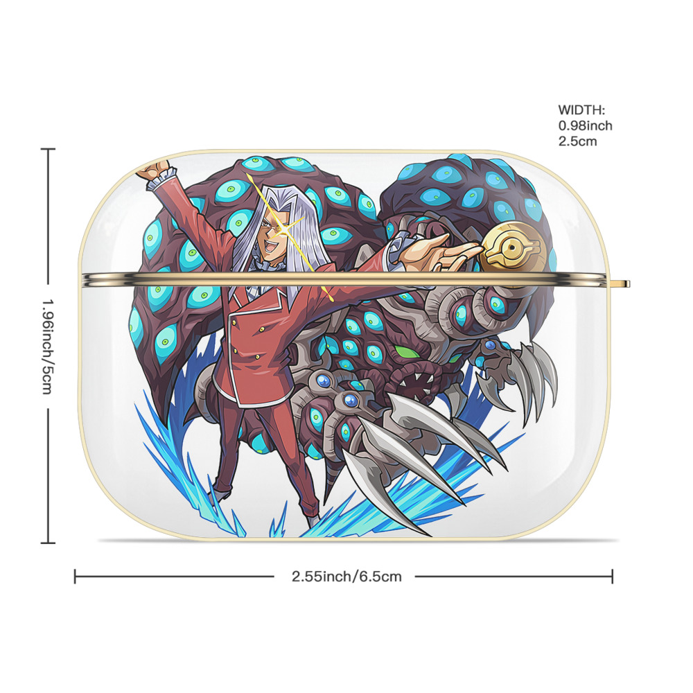 遊☆戯☆王 Yu-Gi-Oh! 【AirPods Pro用】ハードシェル保護ケース｜耐衝撃・防指紋・カラビナ付き商品仕様
