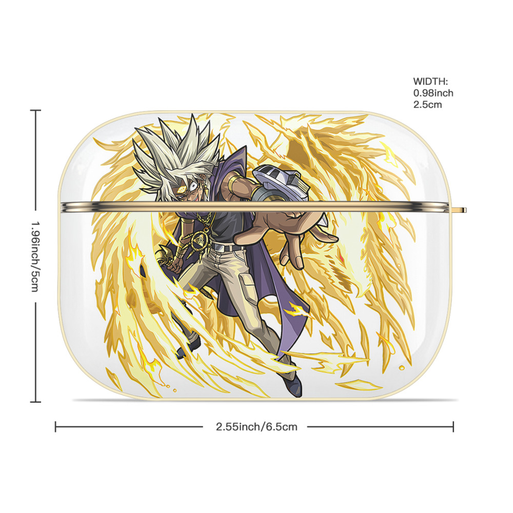 遊☆戯☆王 Yu-Gi-Oh! 【AirPods Pro用】ハードシェル保護ケース｜耐衝撃・防指紋・カラビナ付き商品仕様