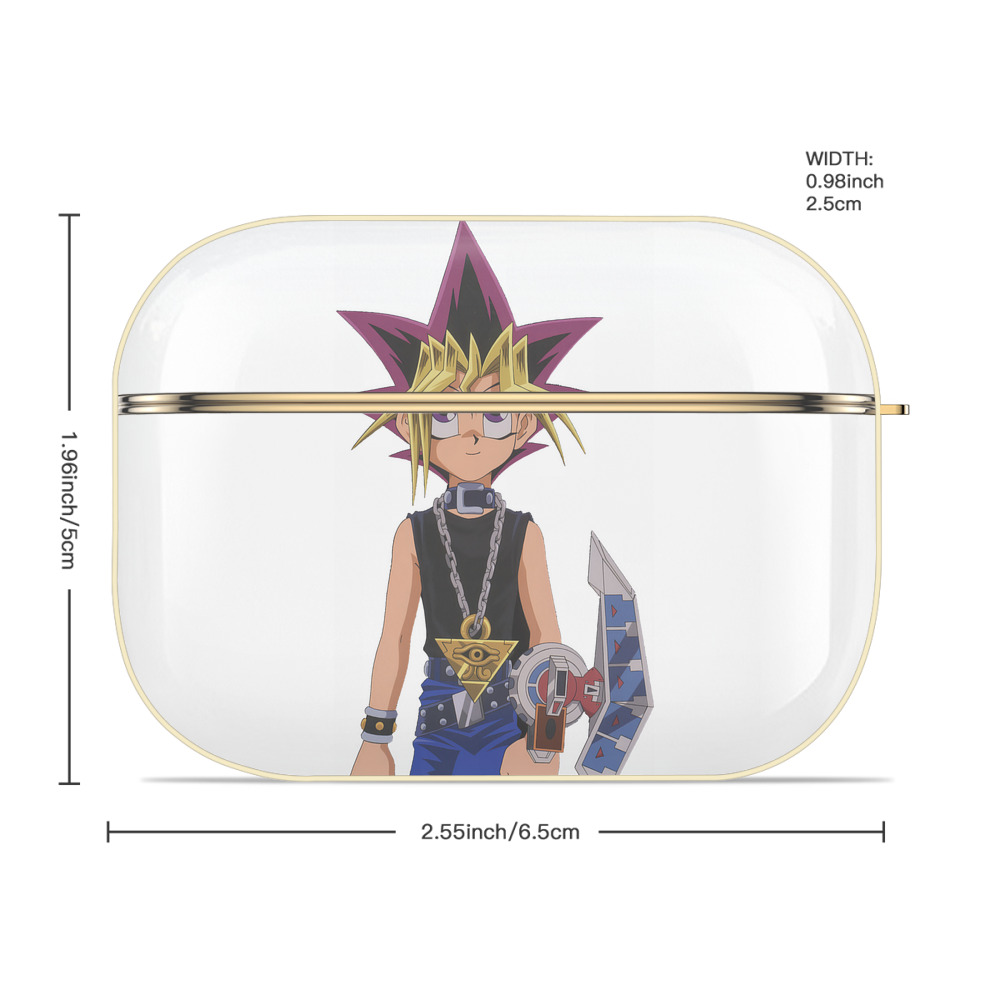 遊☆戯☆王 Yu-Gi-Oh! 【AirPods Pro用】ハードシェル保護ケース｜耐衝撃・防指紋・カラビナ付き商品仕様