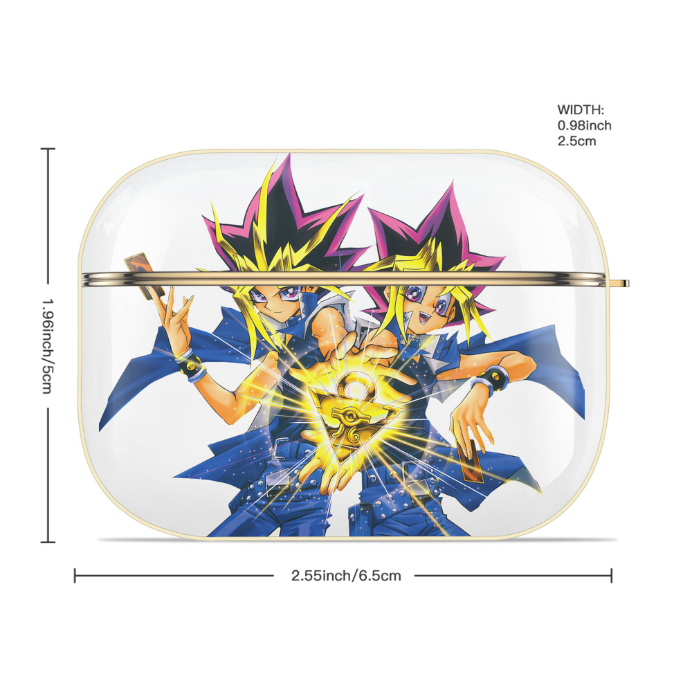 遊☆戯☆王 Yu-Gi-Oh! 【AirPods Pro用】ハードシェル保護ケース｜耐衝撃・防指紋・カラビナ付き商品仕様