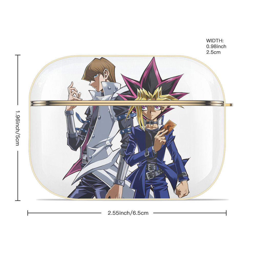 遊☆戯☆王 Yu-Gi-Oh! 【AirPods Pro用】ハードシェル保護ケース｜耐衝撃・防指紋・カラビナ付き商品仕様