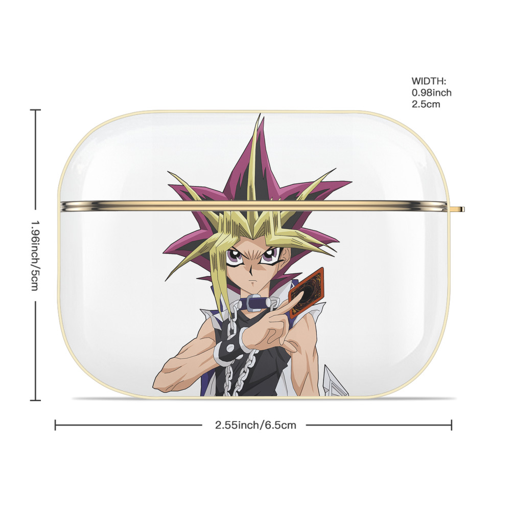遊☆戯☆王 Yu-Gi-Oh! 【AirPods Pro用】ハードシェル保護ケース｜耐衝撃・防指紋・カラビナ付き商品仕様