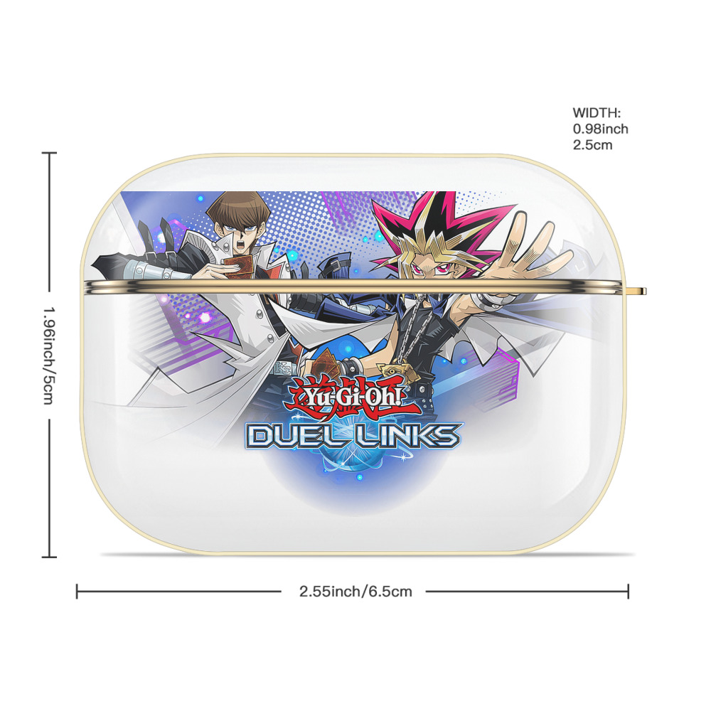 遊☆戯☆王 Yu-Gi-Oh! 【AirPods Pro用】ハードシェル保護ケース｜耐衝撃・防指紋・カラビナ付き商品仕様