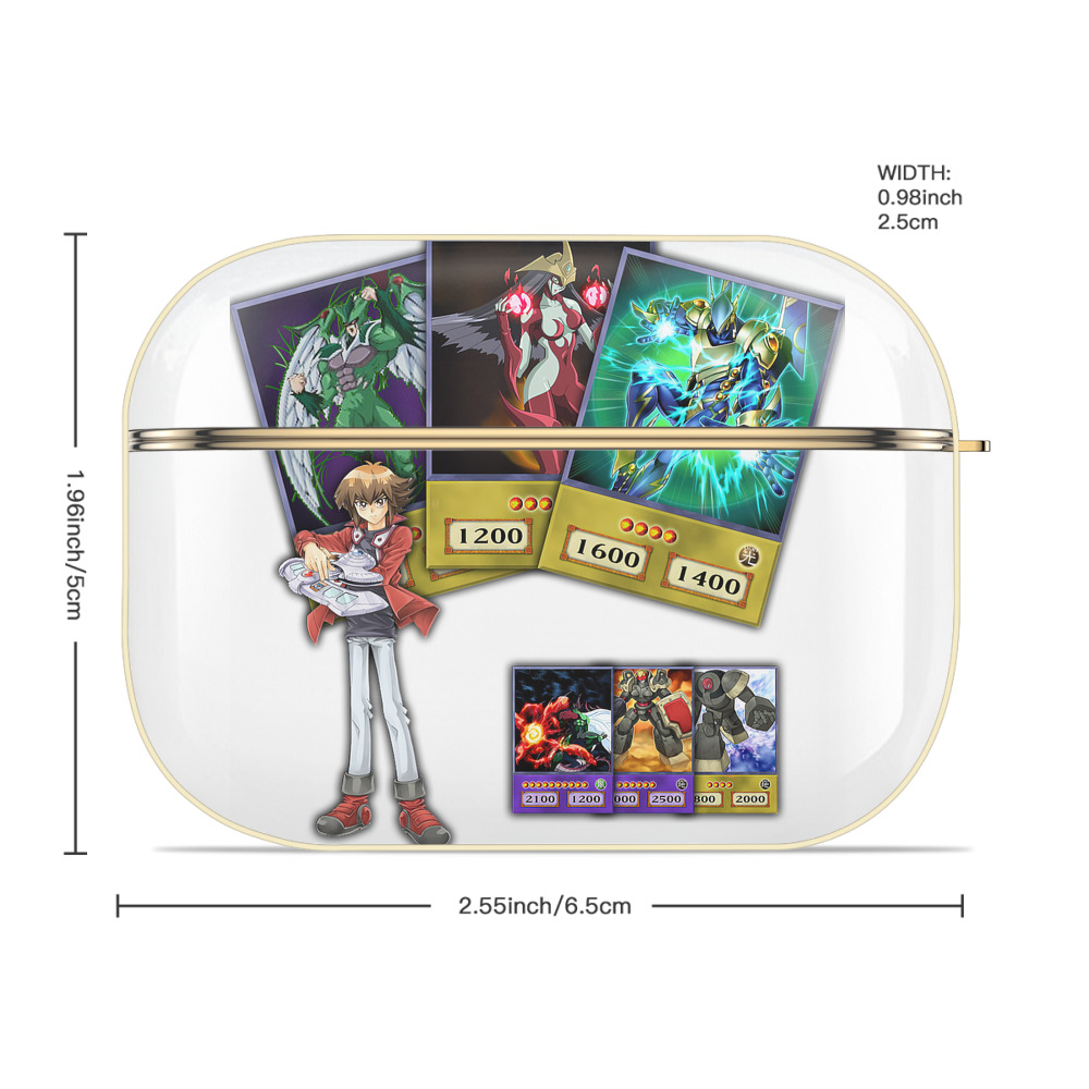遊☆戯☆王 Yu-Gi-Oh! 【AirPods Pro用】ハードシェル保護ケース｜耐衝撃・防指紋・カラビナ付き商品仕様