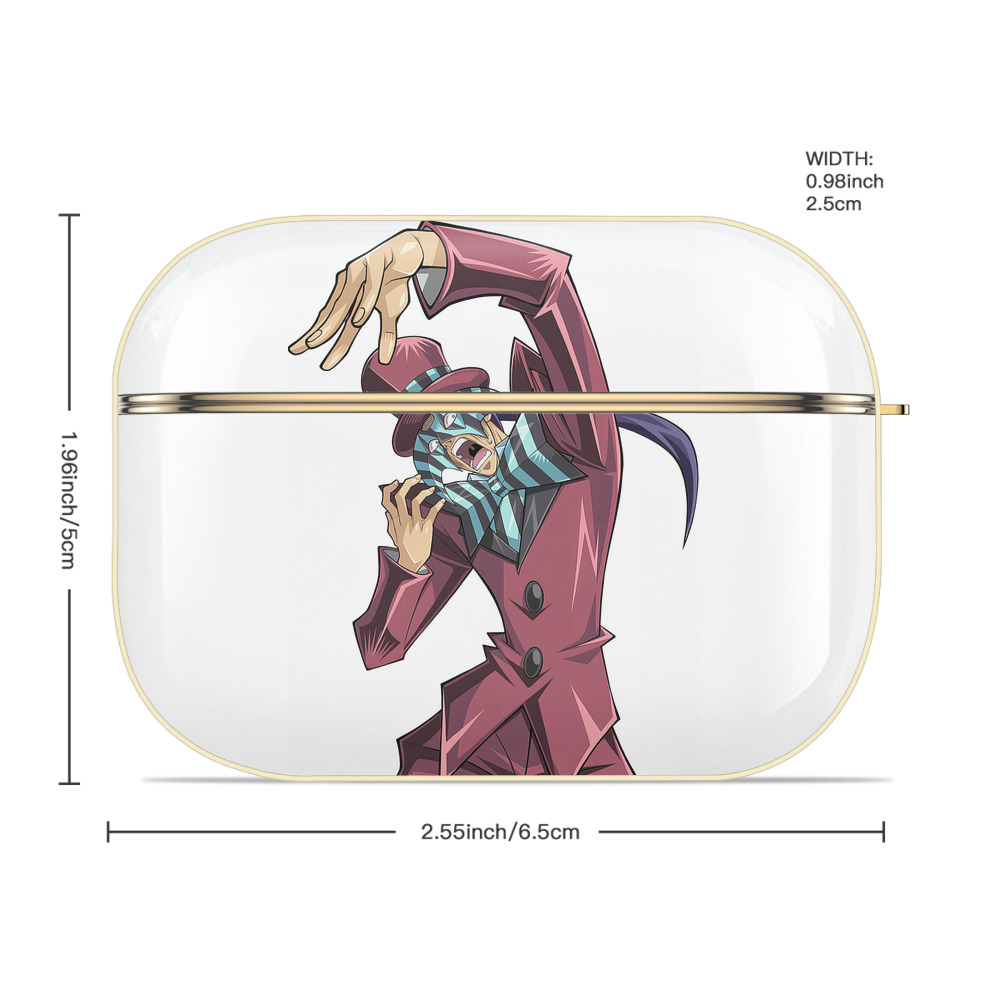 遊☆戯☆王 Yu-Gi-Oh! 【AirPods Pro用】ハードシェル保護ケース｜耐衝撃・防指紋・カラビナ付き商品仕様