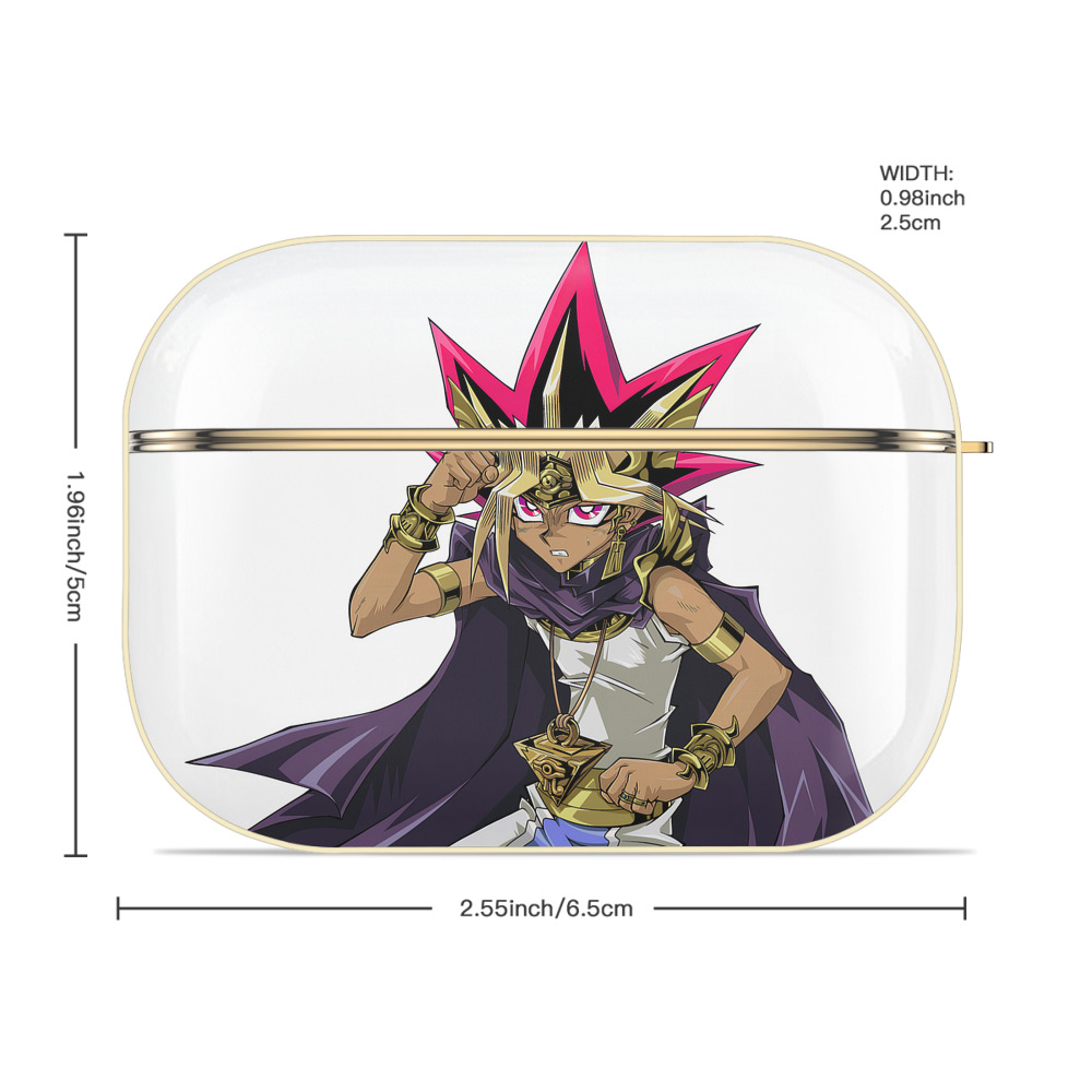 遊☆戯☆王 Yu-Gi-Oh! 【AirPods Pro用】ハードシェル保護ケース｜耐衝撃・防指紋・カラビナ付き商品仕様