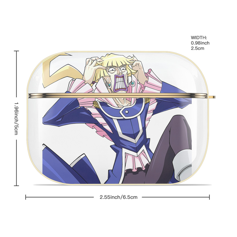 遊☆戯☆王 Yu-Gi-Oh! 【AirPods Pro用】ハードシェル保護ケース｜耐衝撃・防指紋・カラビナ付き商品仕様