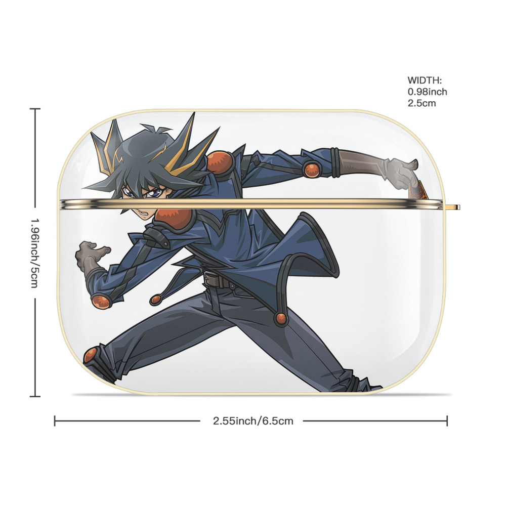 遊☆戯☆王 Yu-Gi-Oh! 【AirPods Pro用】ハードシェル保護ケース｜耐衝撃・防指紋・カラビナ付き商品仕様