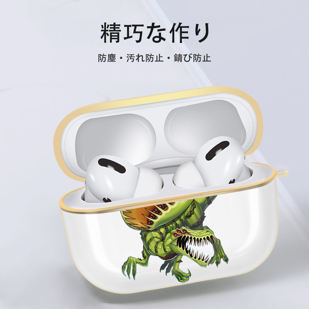 遊☆戯☆王 Yu-Gi-Oh! 【AirPods Pro用】ハードシェル保護ケース｜耐衝撃・防指紋・カラビナ付き商品仕様