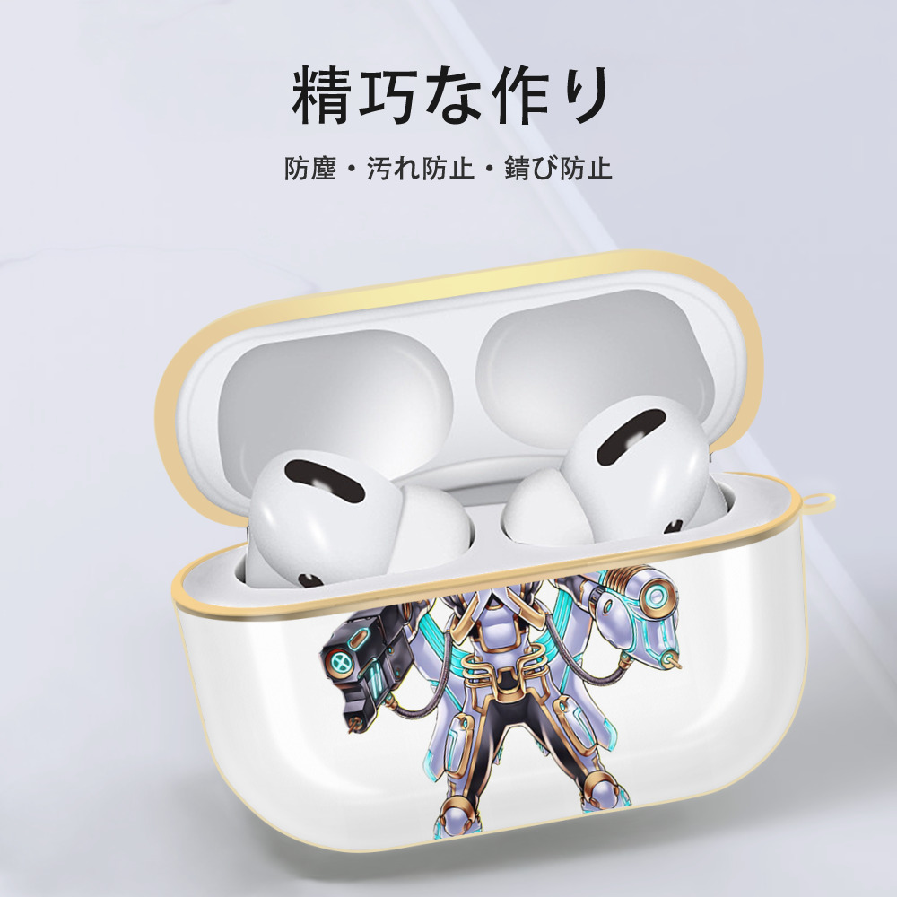 遊☆戯☆王 Yu-Gi-Oh! 【AirPods Pro用】ハードシェル保護ケース｜耐衝撃・防指紋・カラビナ付き商品仕様