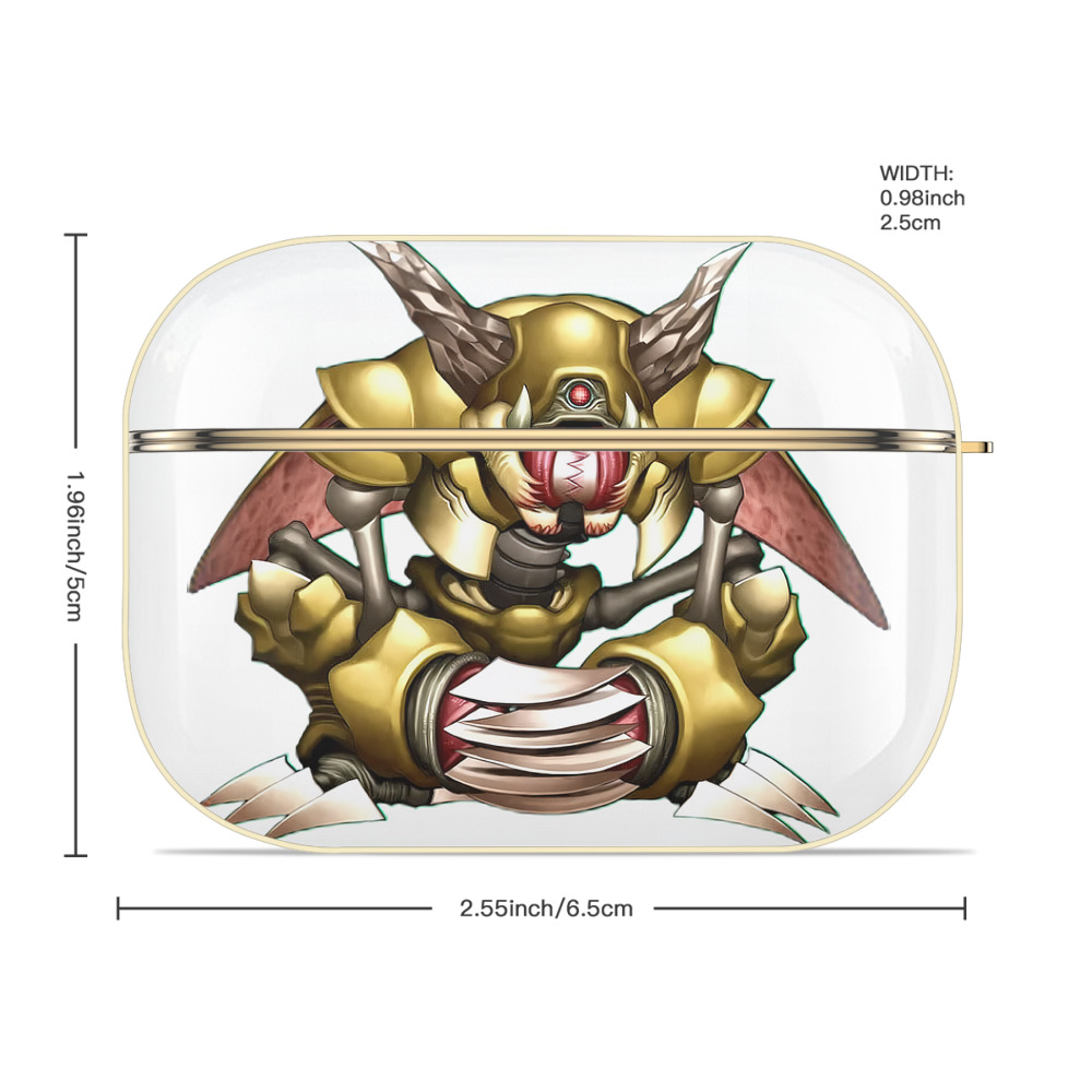 遊☆戯☆王 Yu-Gi-Oh! 【AirPods Pro用】ハードシェル保護ケース｜耐衝撃・防指紋・カラビナ付き商品仕様