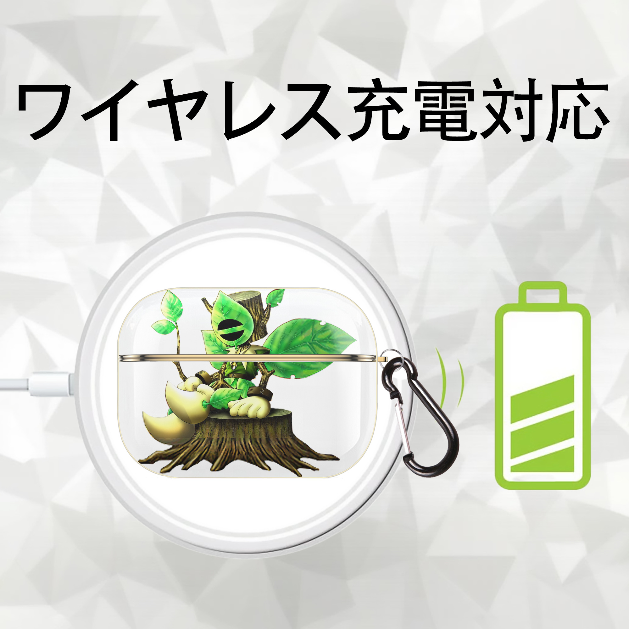 遊☆戯☆王 Yu-Gi-Oh! 【AirPods Pro用】ハードシェル保護ケース｜耐衝撃・防指紋・カラビナ付き商品仕様