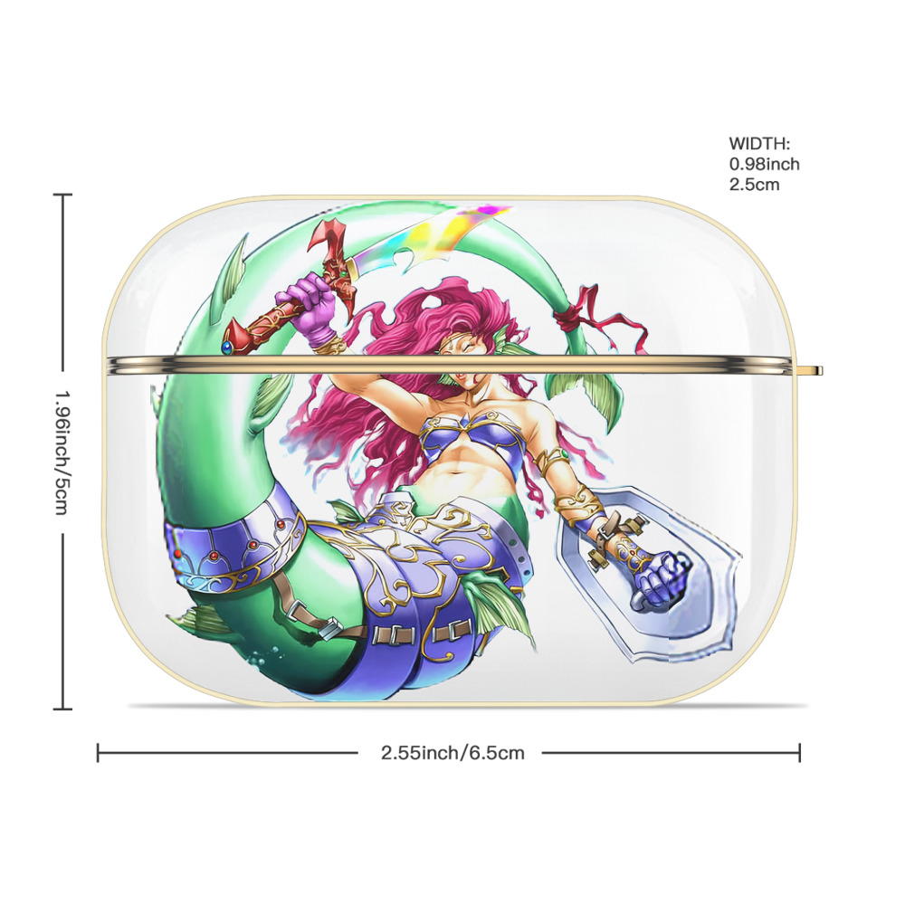 遊☆戯☆王 Yu-Gi-Oh! 【AirPods Pro用】ハードシェル保護ケース｜耐衝撃・防指紋・カラビナ付き商品仕様