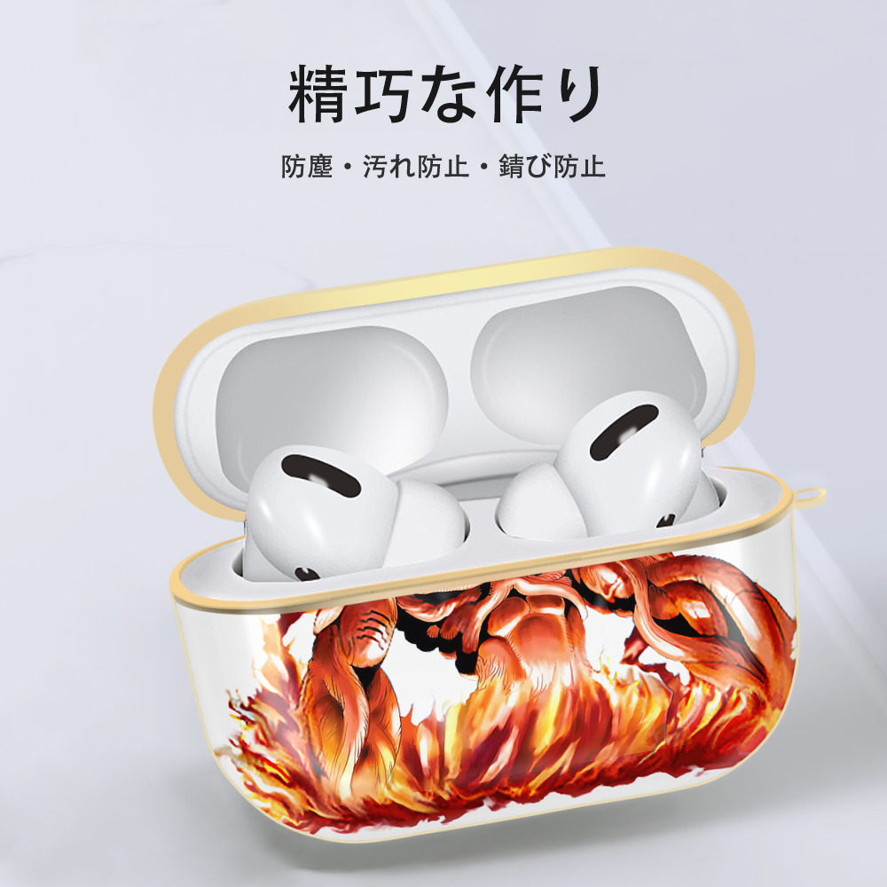 遊☆戯☆王 Yu-Gi-Oh! 【AirPods Pro用】ハードシェル保護ケース｜耐衝撃・防指紋・カラビナ付き商品仕様