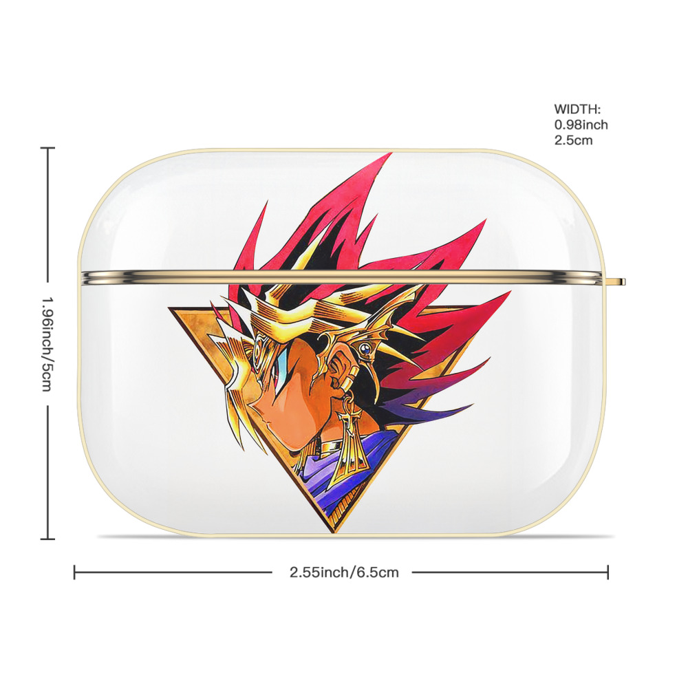 遊☆戯☆王 Yu-Gi-Oh! 【AirPods Pro用】ハードシェル保護ケース｜耐衝撃・防指紋・カラビナ付き商品仕様