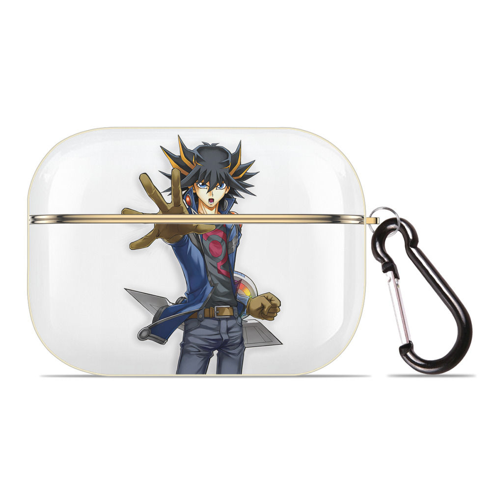 遊☆戯☆王 Yu-Gi-Oh! 【AirPods Pro用】ハードシェル保護ケース｜耐衝撃・防指紋・カラビナ付き商品仕様