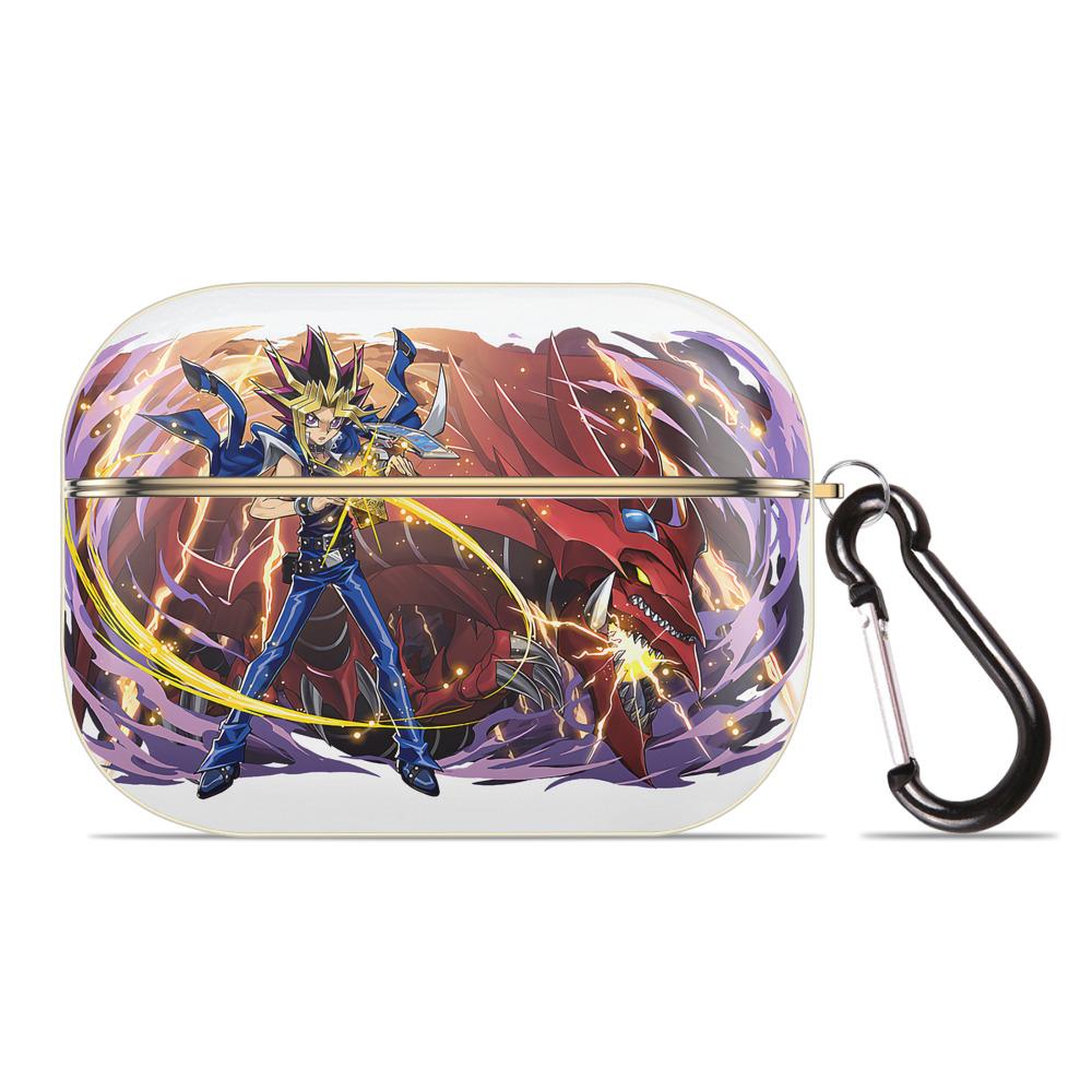 遊☆戯☆王 Yu-Gi-Oh! 【AirPods Pro用】ハードシェル保護ケース｜耐衝撃・防指紋・カラビナ付き商品仕様