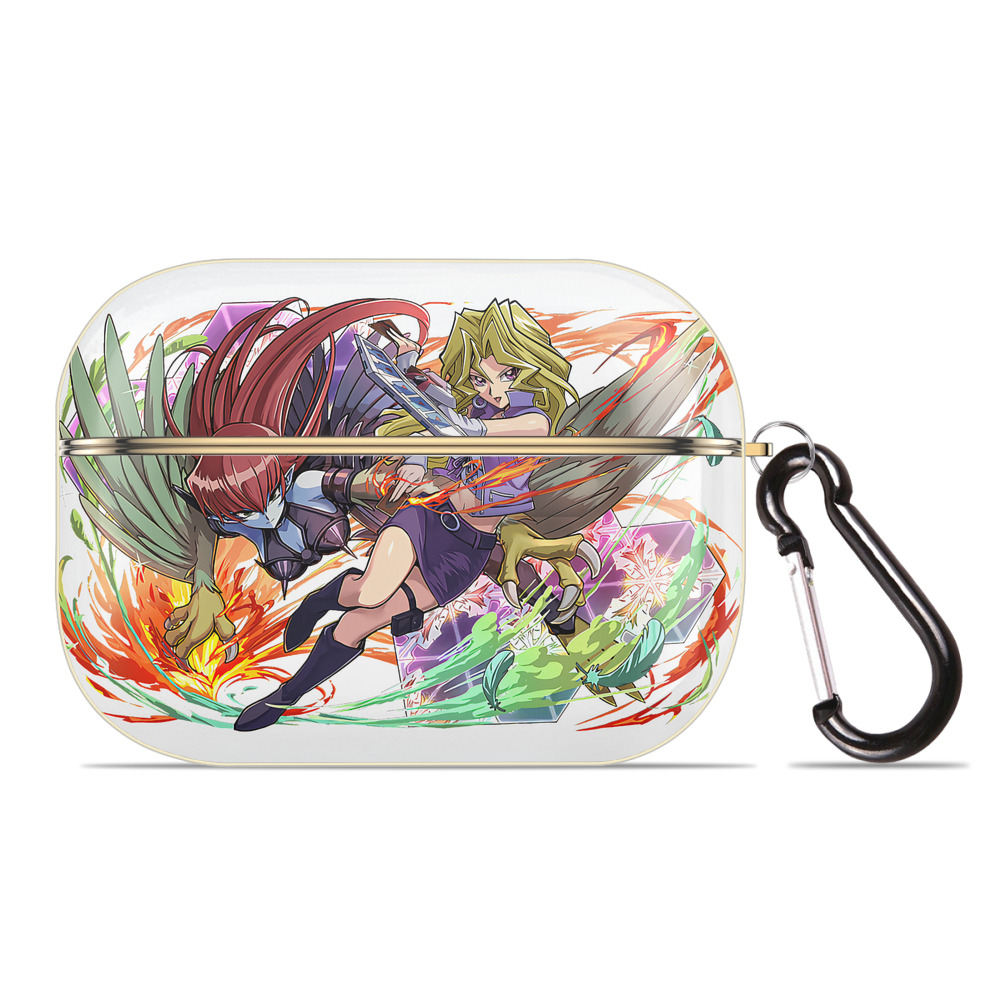 遊☆戯☆王 Yu-Gi-Oh! 【AirPods Pro用】ハードシェル保護ケース｜耐衝撃・防指紋・カラビナ付き商品仕様