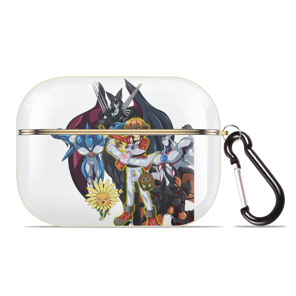 （画像用） 遊☆戯☆王 Yu-Gi-Oh! 【AirPods Pro用】ハードシェル保護ケース｜耐衝撃・防指紋・カラビナ付き商品仕様