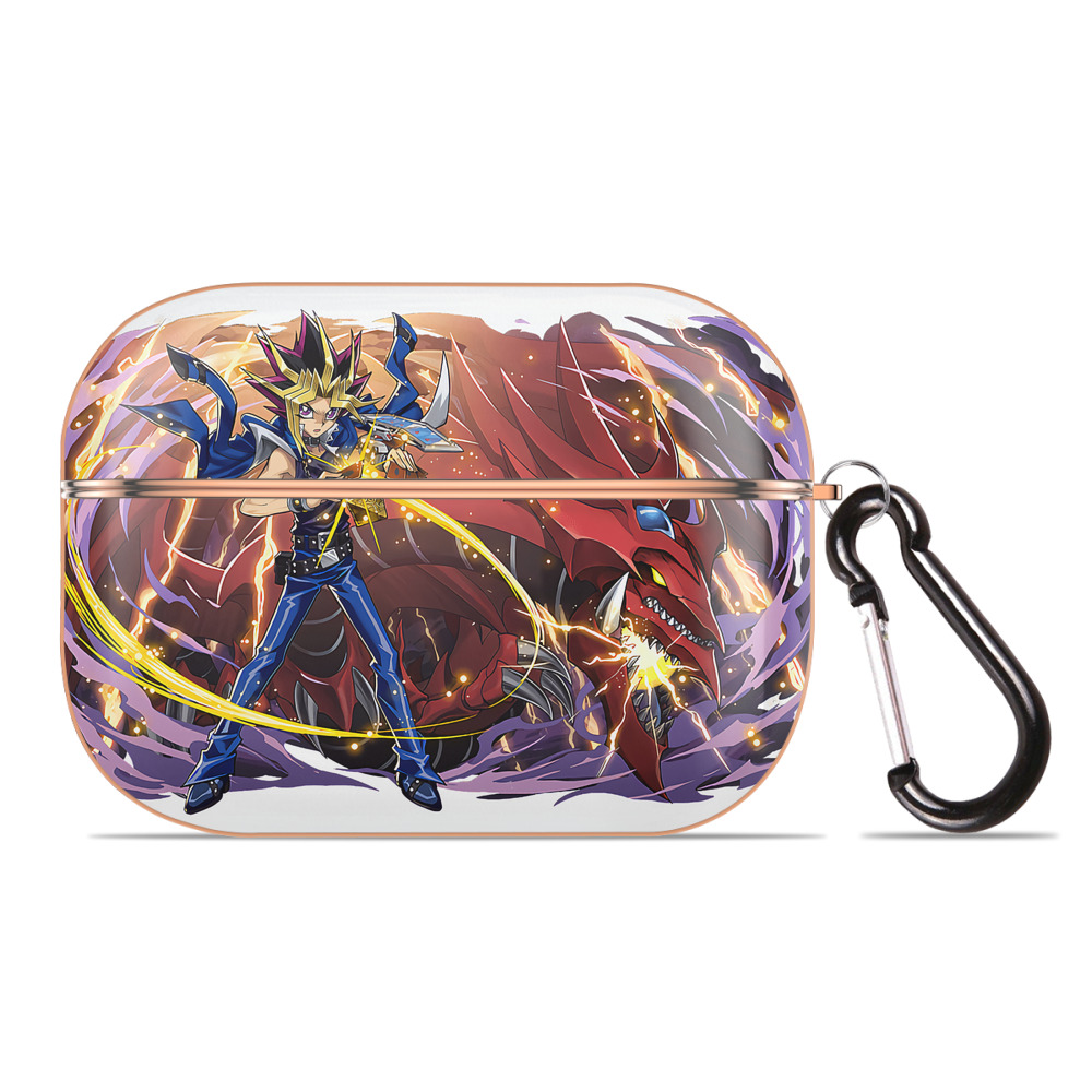遊☆戯☆王 Yu-Gi-Oh! 【AirPods Pro用】ハードシェル保護ケース｜耐衝撃・防指紋・カラビナ付き商品仕様