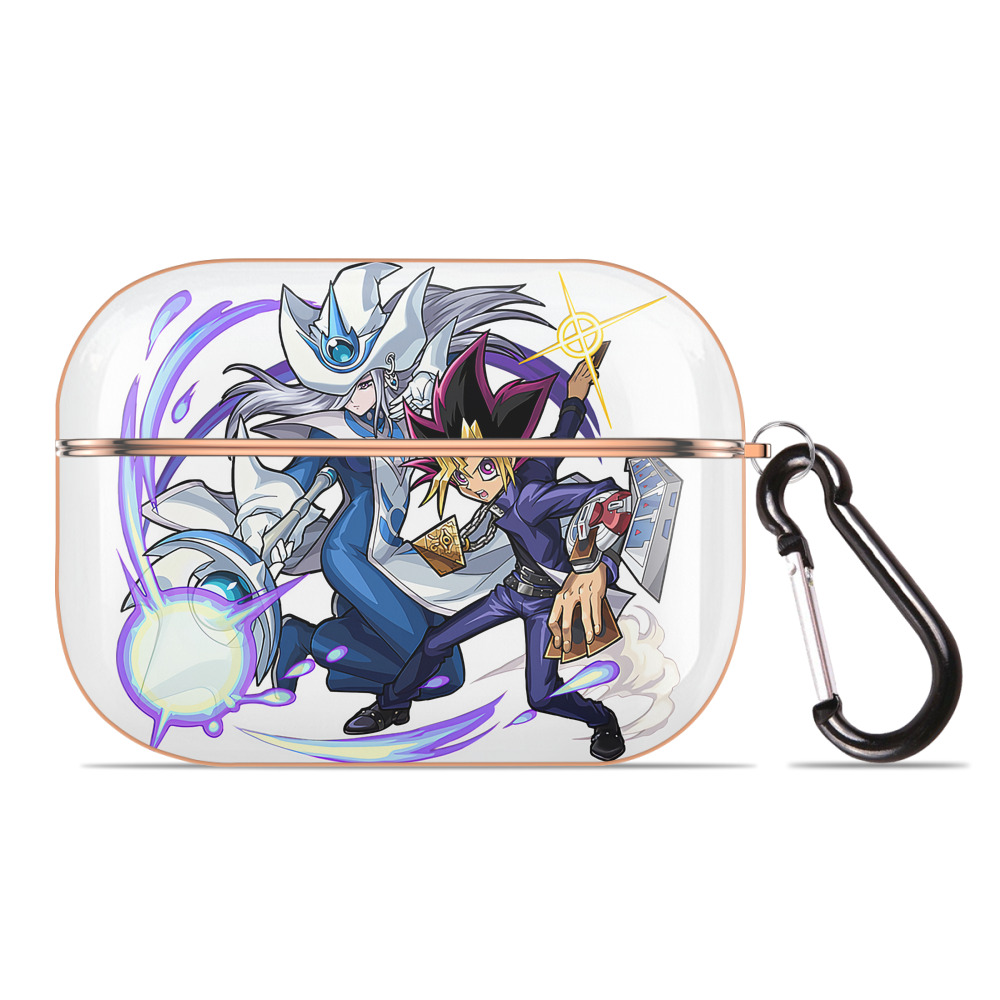 遊☆戯☆王 Yu-Gi-Oh! 【AirPods Pro用】ハードシェル保護ケース｜耐衝撃・防指紋・カラビナ付き商品仕様