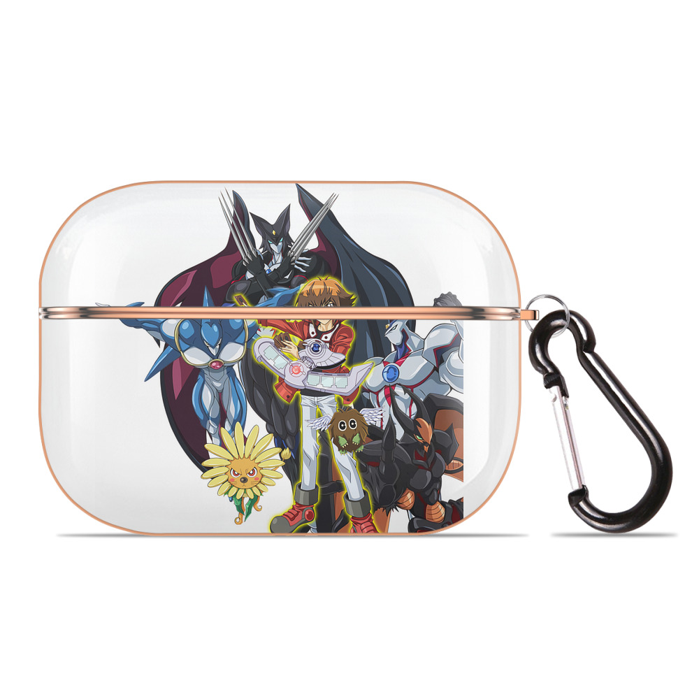 遊☆戯☆王 Yu-Gi-Oh! 【AirPods Pro用】ハードシェル保護ケース｜耐衝撃・防指紋・カラビナ付き商品仕様