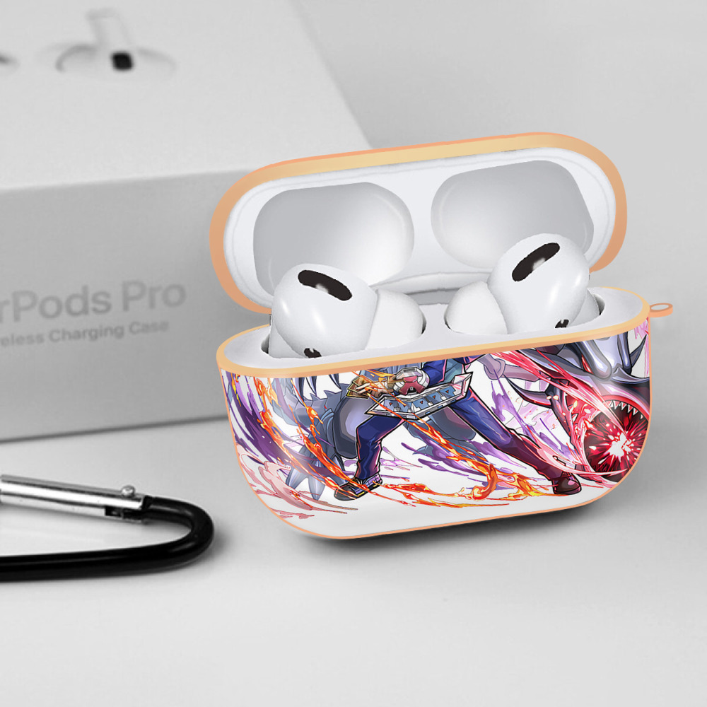 遊☆戯☆王 Yu-Gi-Oh! 【AirPods Pro用】ハードシェル保護ケース｜耐衝撃・防指紋・カラビナ付き商品仕様