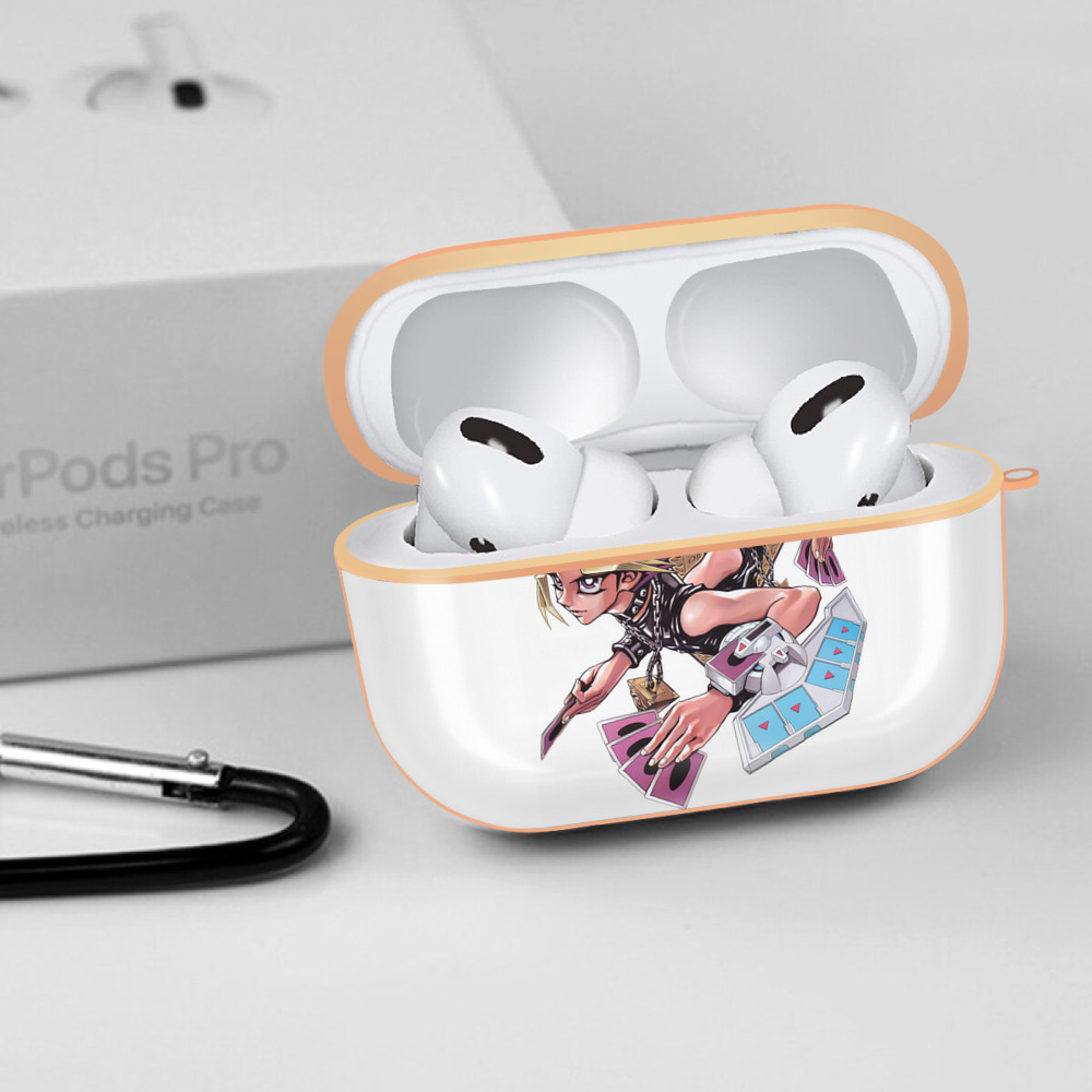 遊☆戯☆王 Yu-Gi-Oh! 【AirPods Pro用】ハードシェル保護ケース｜耐衝撃・防指紋・カラビナ付き商品仕様