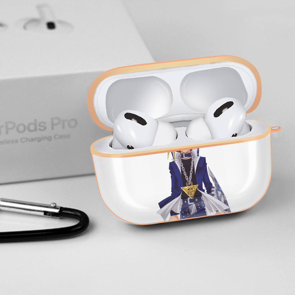 遊☆戯☆王 Yu-Gi-Oh! 【AirPods Pro用】ハードシェル保護ケース｜耐衝撃・防指紋・カラビナ付き商品仕様
