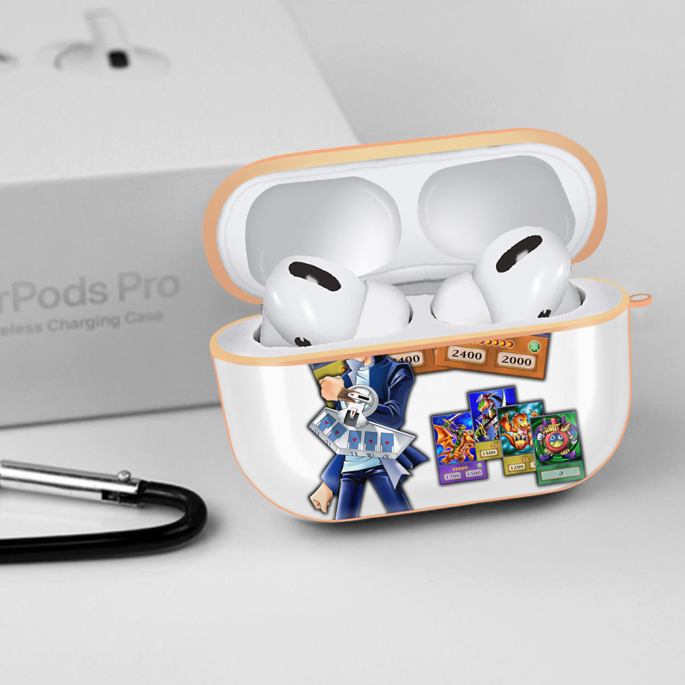 遊☆戯☆王 Yu-Gi-Oh! 【AirPods Pro用】ハードシェル保護ケース｜耐衝撃・防指紋・カラビナ付き商品仕様