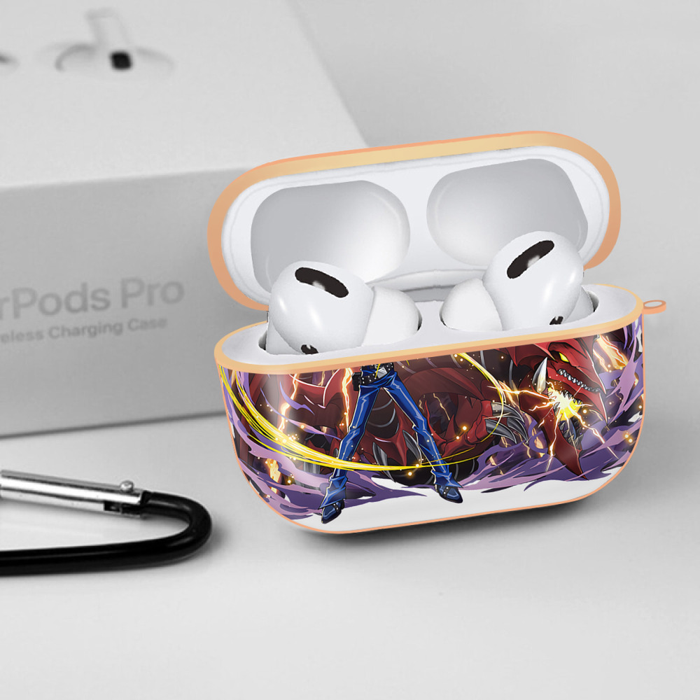 遊☆戯☆王 Yu-Gi-Oh! 【AirPods Pro用】ハードシェル保護ケース｜耐衝撃・防指紋・カラビナ付き商品仕様