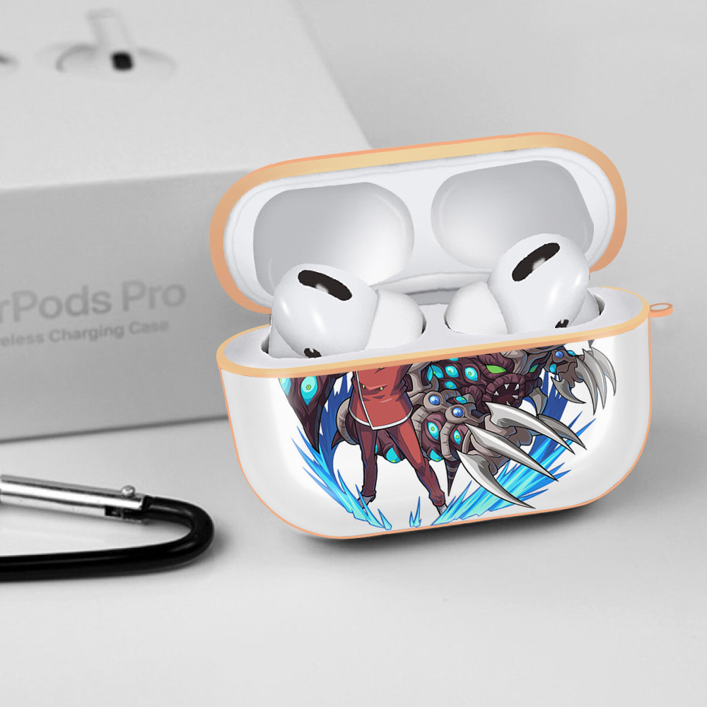 遊☆戯☆王 Yu-Gi-Oh! 【AirPods Pro用】ハードシェル保護ケース｜耐衝撃・防指紋・カラビナ付き商品仕様