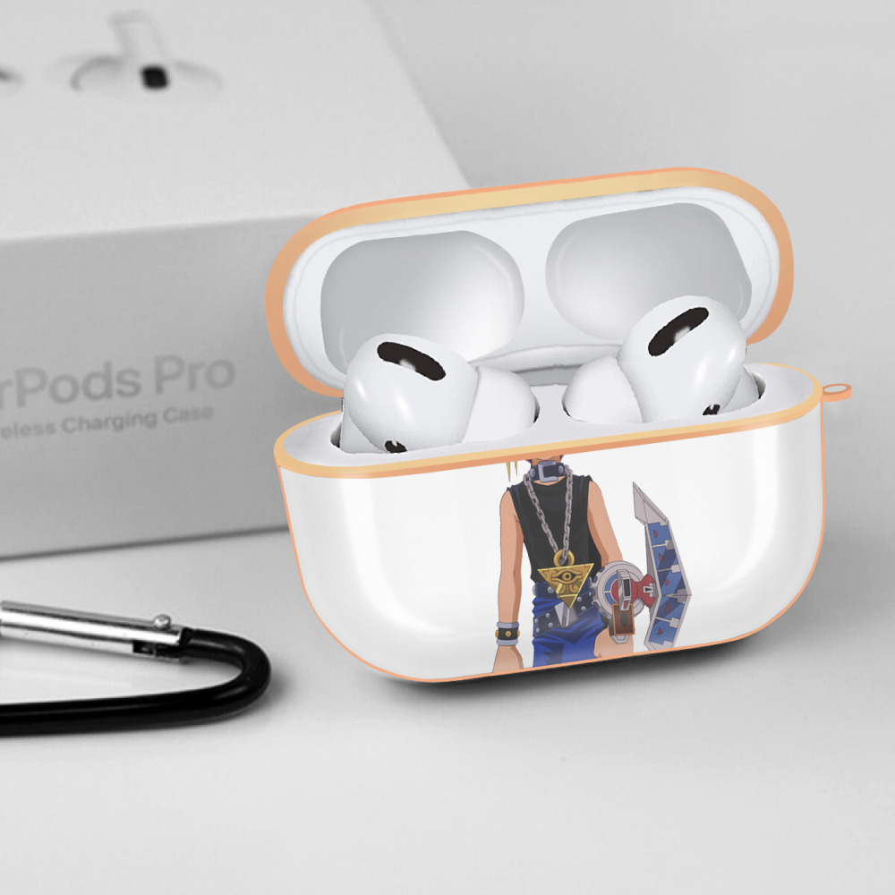 遊☆戯☆王 Yu-Gi-Oh! 【AirPods Pro用】ハードシェル保護ケース｜耐衝撃・防指紋・カラビナ付き商品仕様