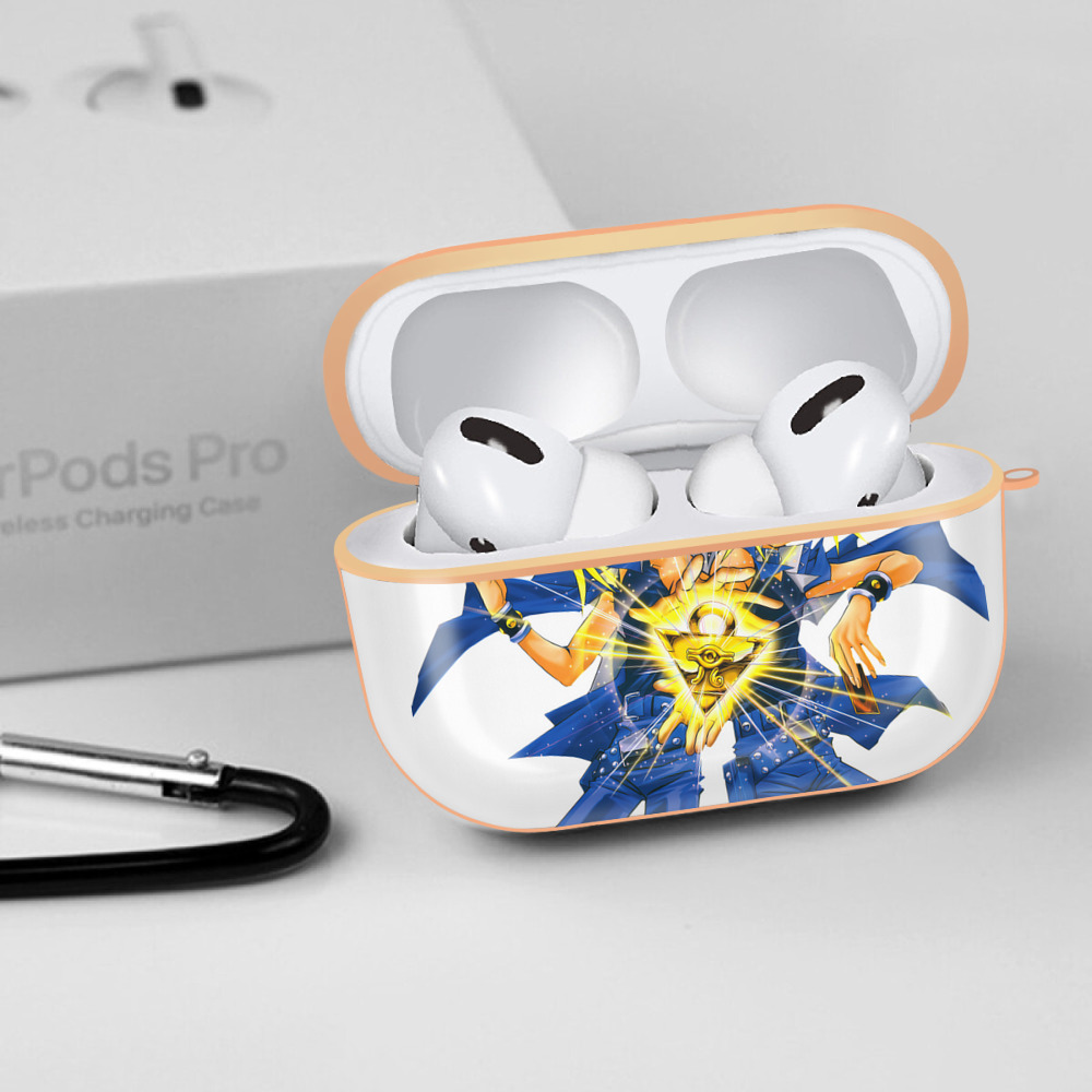 遊☆戯☆王 Yu-Gi-Oh! 【AirPods Pro用】ハードシェル保護ケース｜耐衝撃・防指紋・カラビナ付き商品仕様