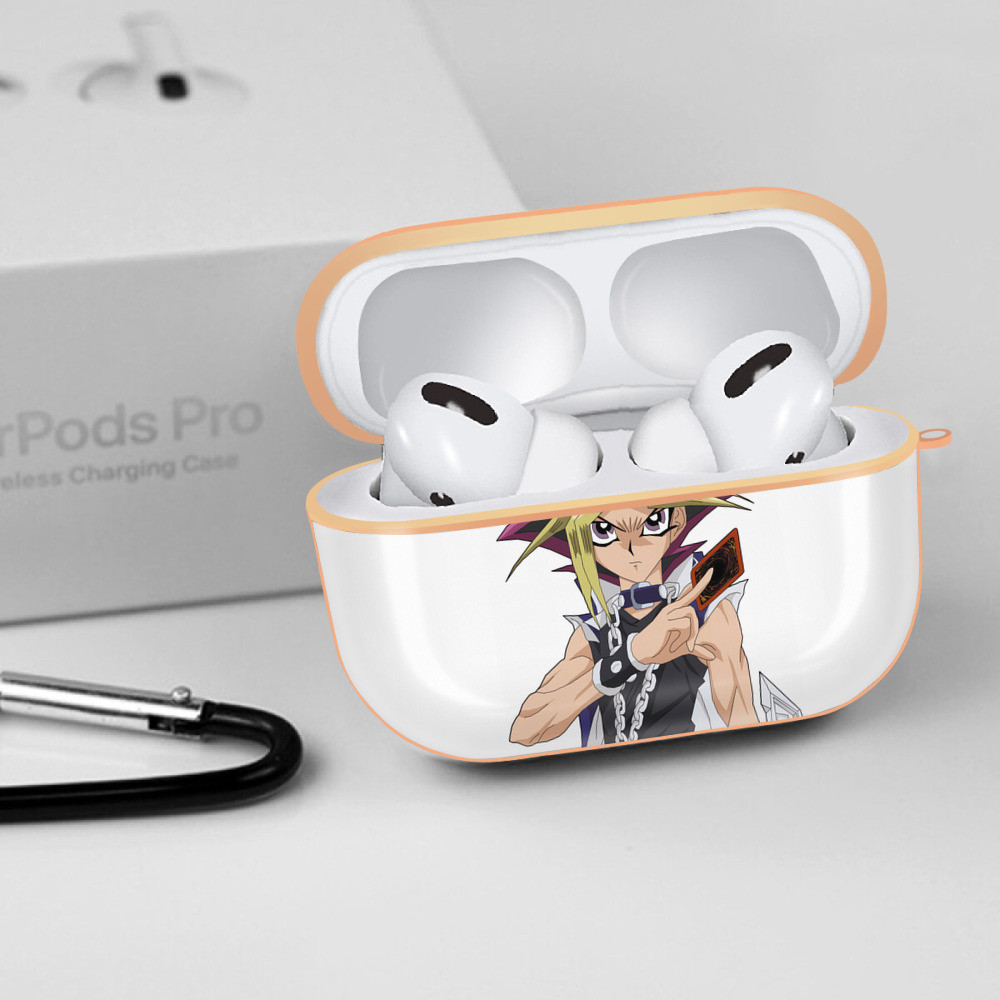 遊☆戯☆王 Yu-Gi-Oh! 【AirPods Pro用】ハードシェル保護ケース｜耐衝撃・防指紋・カラビナ付き商品仕様