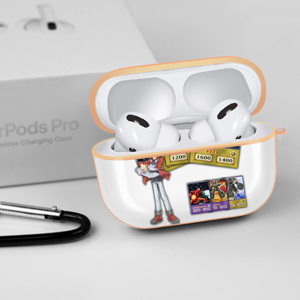 遊☆戯☆王 Yu-Gi-Oh! 【AirPods Pro用】ハードシェル保護ケース｜耐衝撃・防指紋・カラビナ付き商品仕様