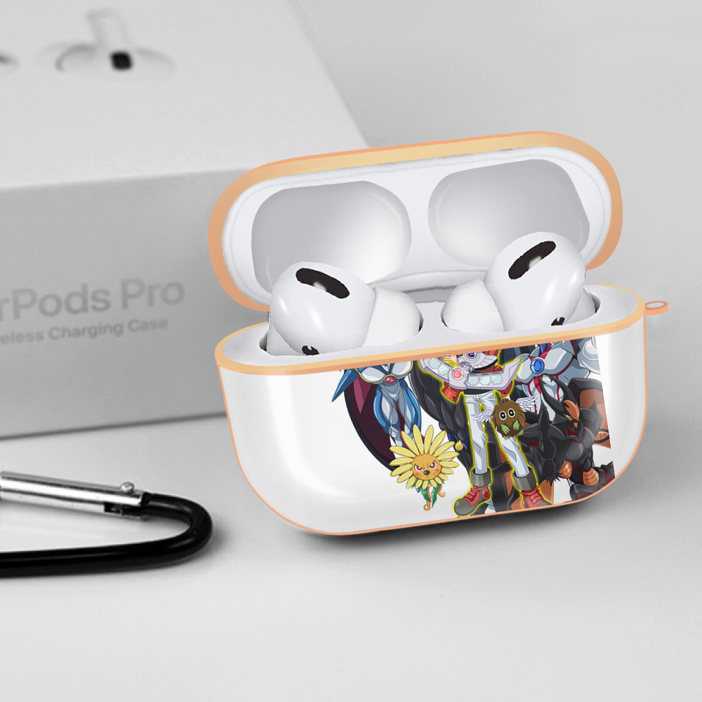 遊☆戯☆王 Yu-Gi-Oh! 【AirPods Pro用】ハードシェル保護ケース｜耐衝撃・防指紋・カラビナ付き商品仕様