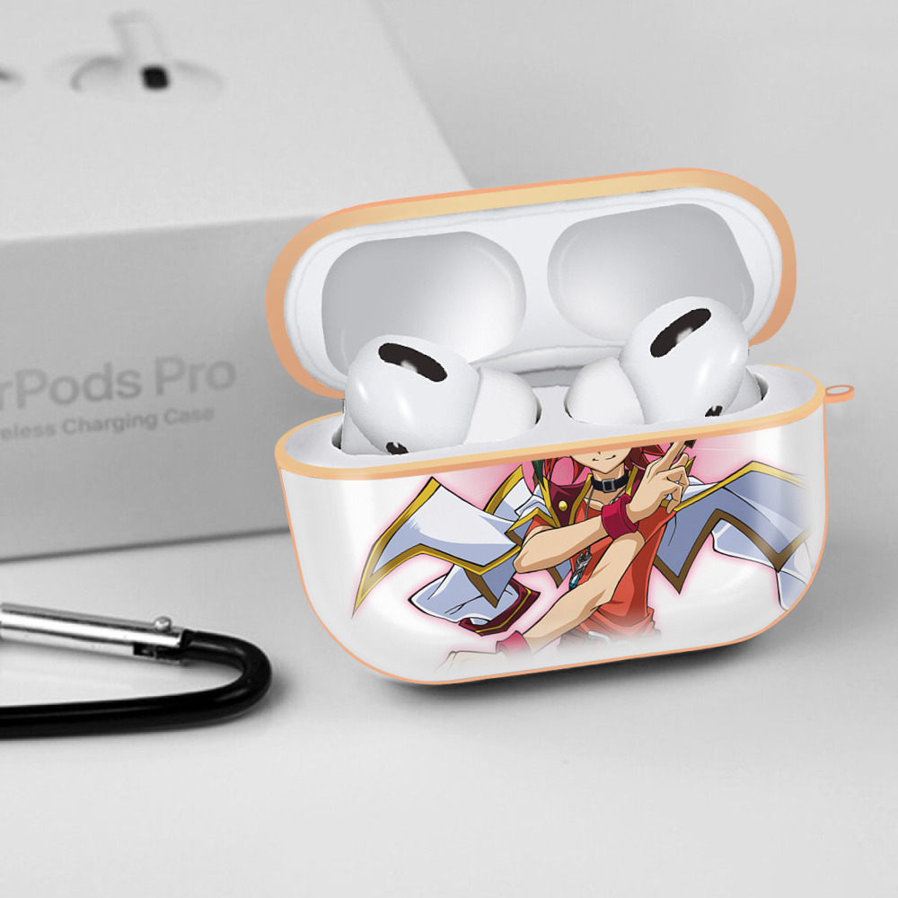 遊☆戯☆王 Yu-Gi-Oh! 【AirPods Pro用】ハードシェル保護ケース｜耐衝撃・防指紋・カラビナ付き商品仕様