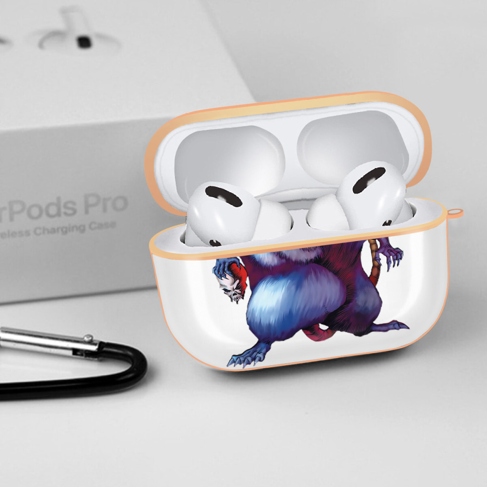 遊☆戯☆王 Yu-Gi-Oh! 【AirPods Pro用】ハードシェル保護ケース｜耐衝撃・防指紋・カラビナ付き商品仕様