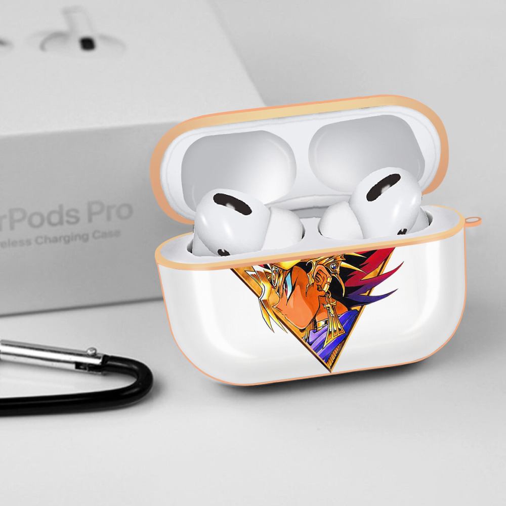 遊☆戯☆王 Yu-Gi-Oh! 【AirPods Pro用】ハードシェル保護ケース｜耐衝撃・防指紋・カラビナ付き商品仕様