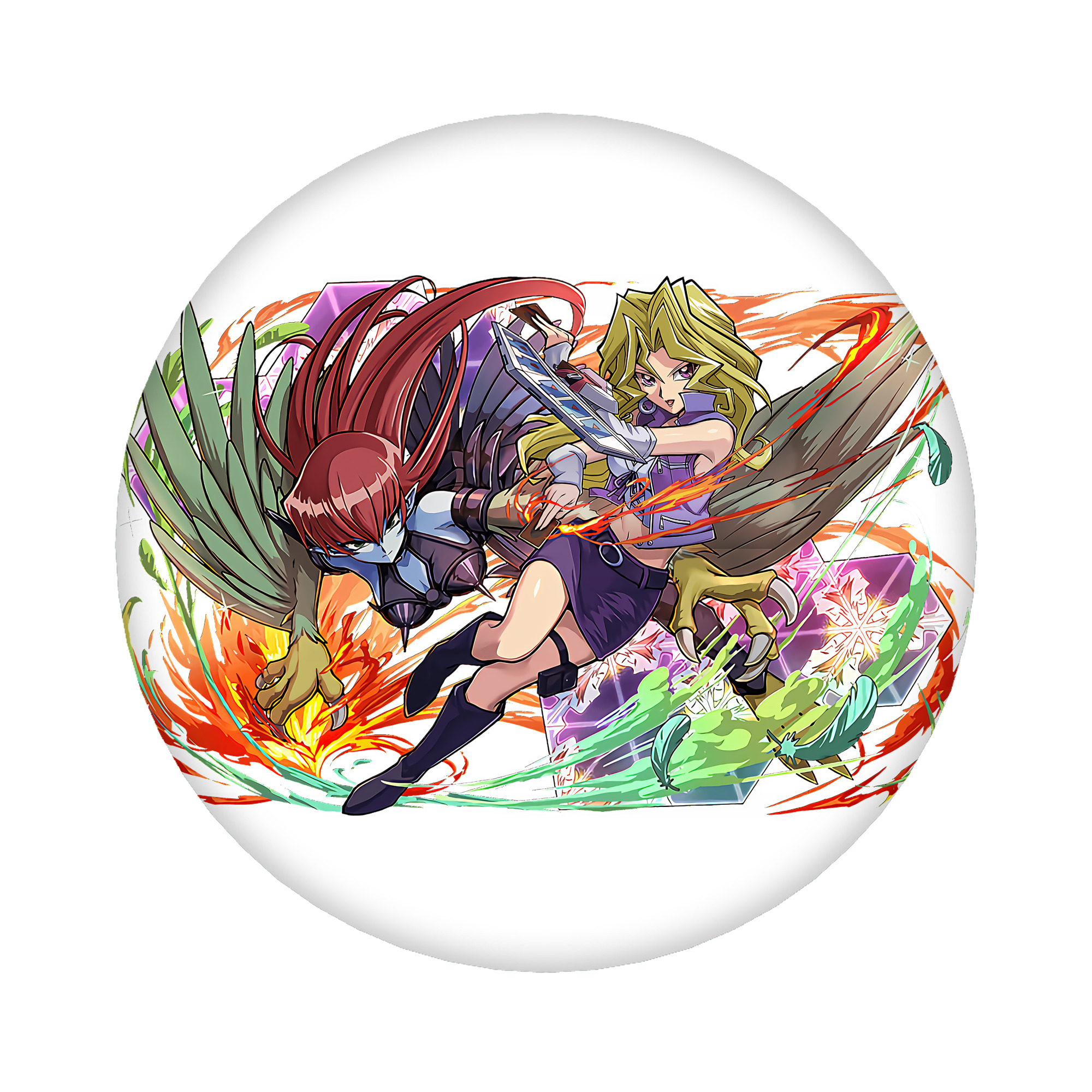 （画像用） 遊☆戯☆王 Yu-Gi-Oh! 6cm 缶バッジ 複数セット