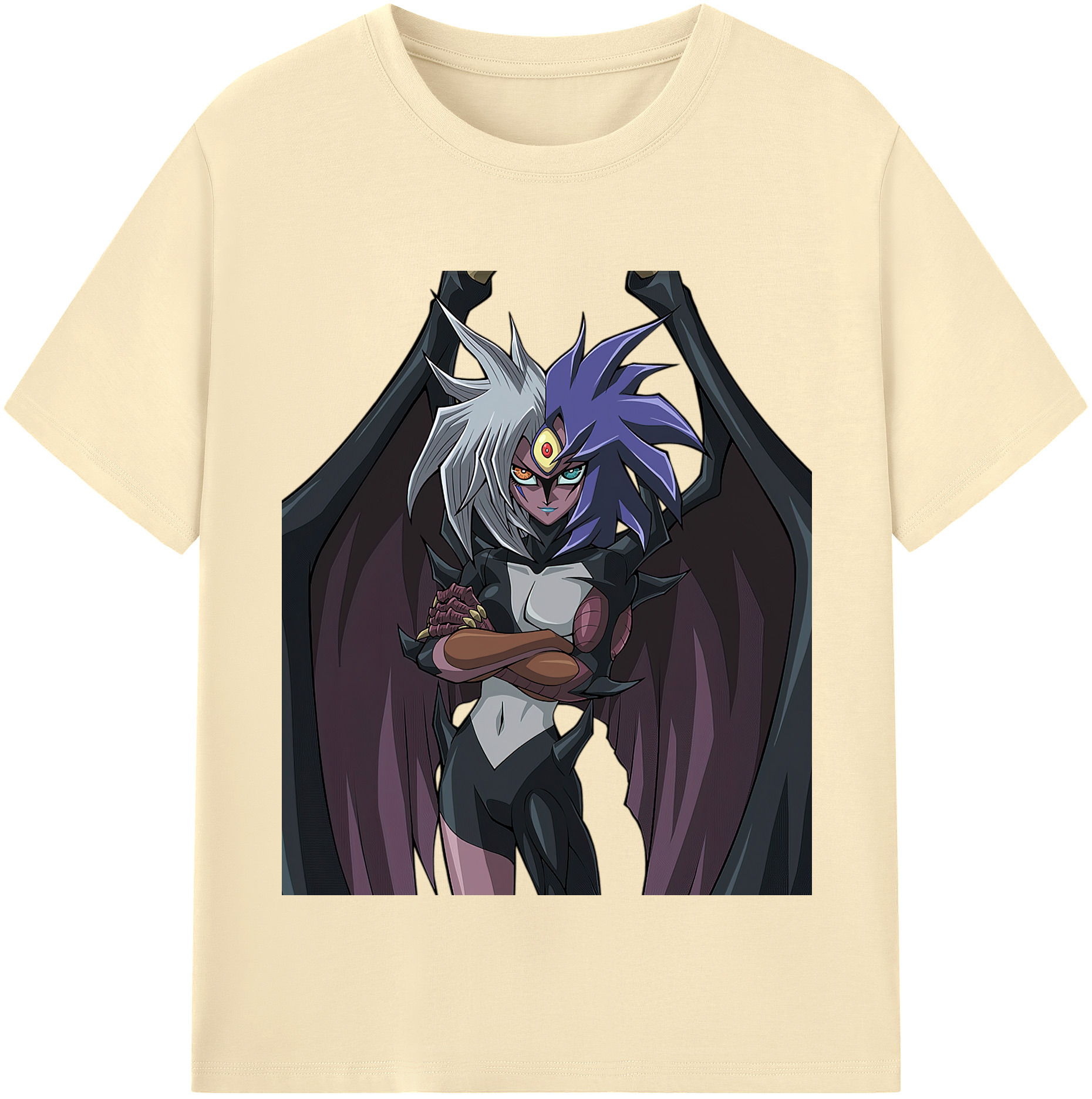 （画像用） 遊☆戯☆王 Yu-Gi-Oh! 綿100％半袖Tシャツ（フロントプリント）