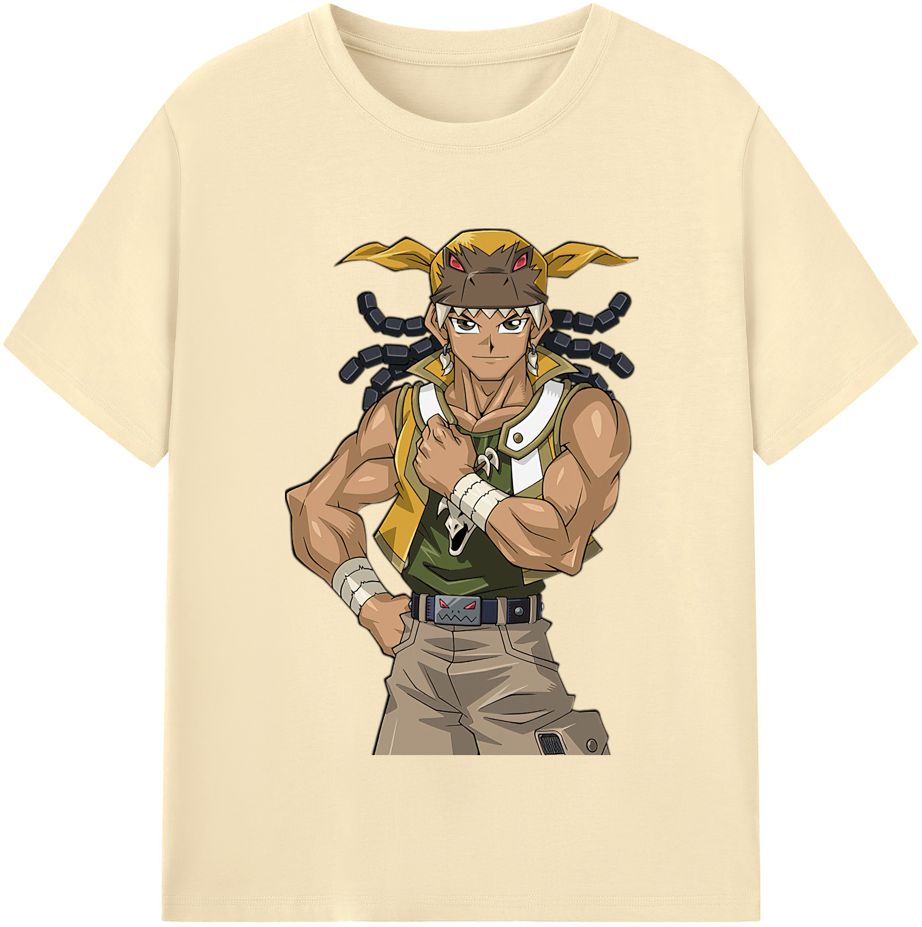 （画像用） 遊☆戯☆王 Yu-Gi-Oh! 綿100％半袖Tシャツ（フロントプリント）