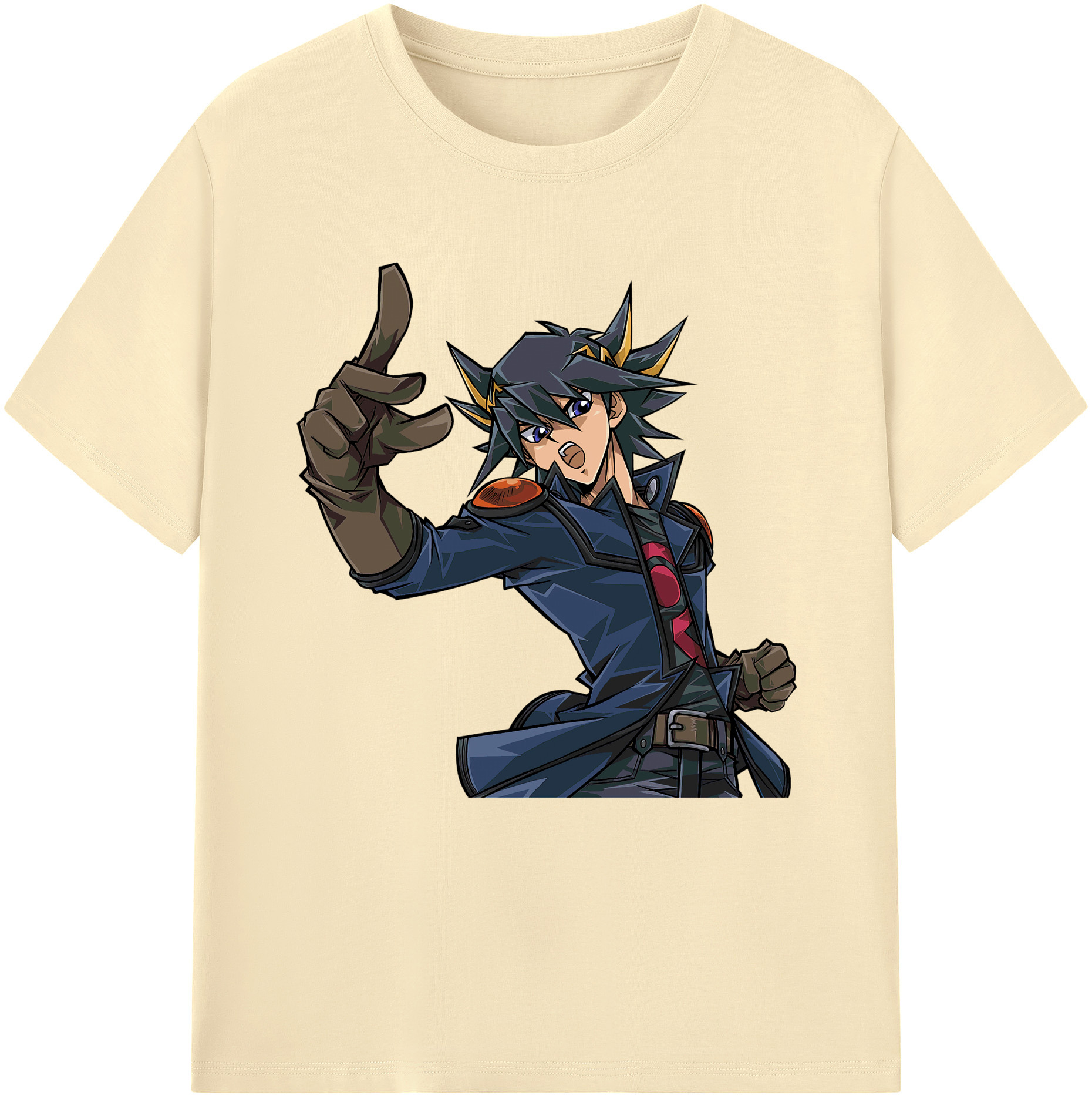 （画像用） 遊☆戯☆王 Yu-Gi-Oh! 綿100％半袖Tシャツ（フロントプリント）