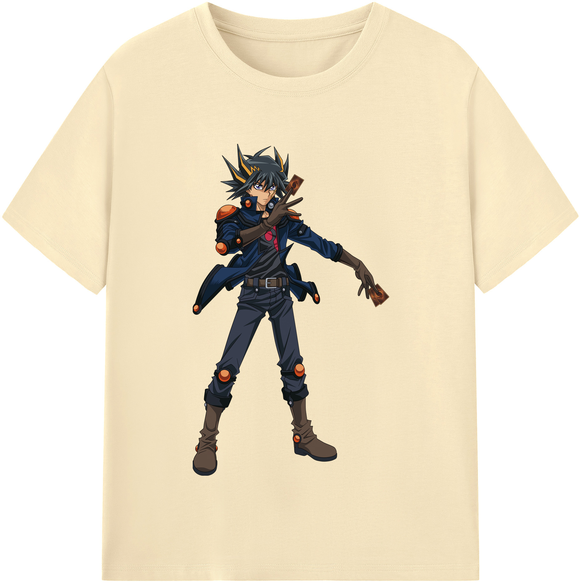 （画像用） 遊☆戯☆王 Yu-Gi-Oh! 綿100％半袖Tシャツ（フロントプリント）
