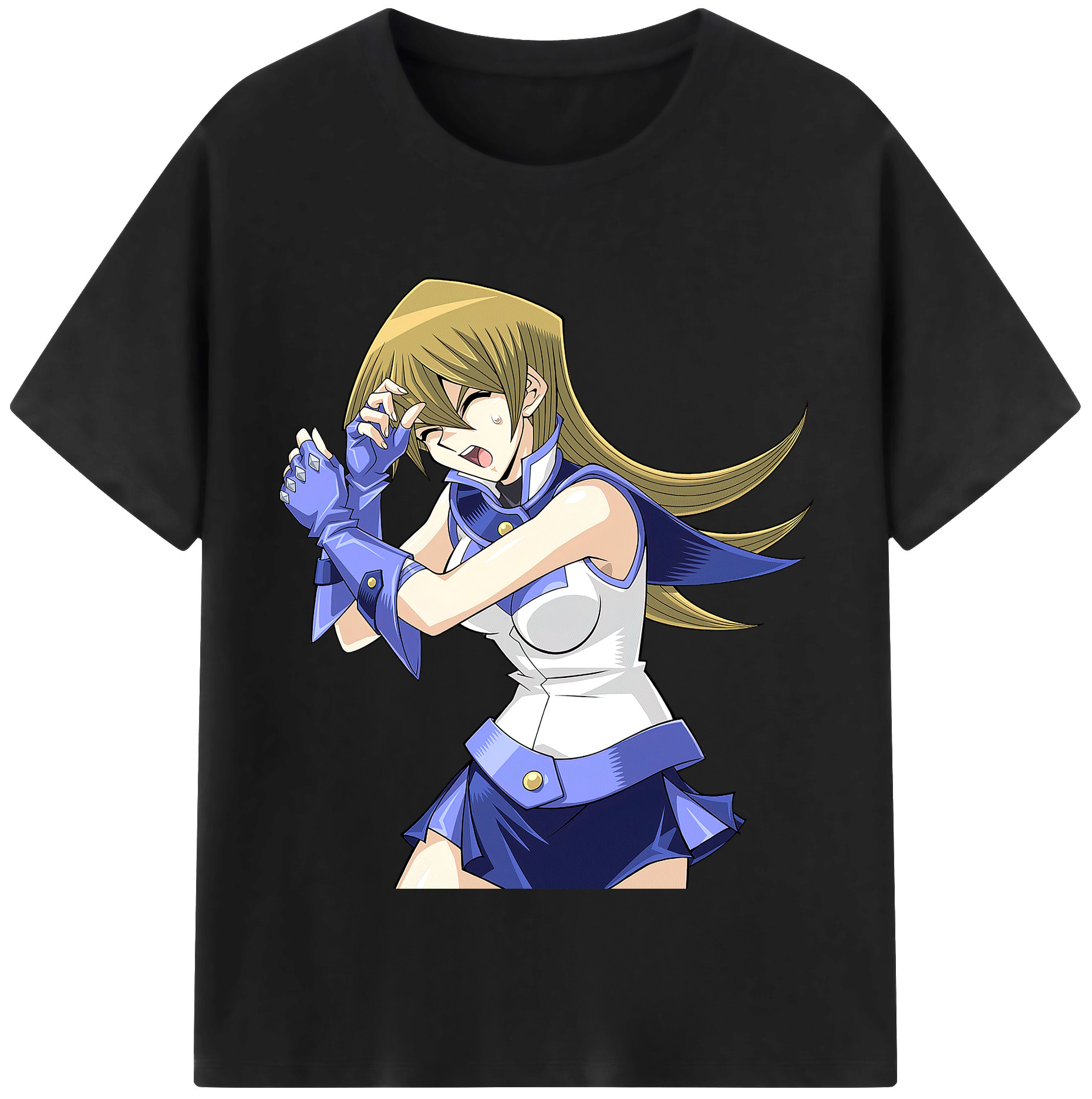 （画像用） 遊☆戯☆王 Yu-Gi-Oh! 綿100％半袖Tシャツ（フロントプリント）