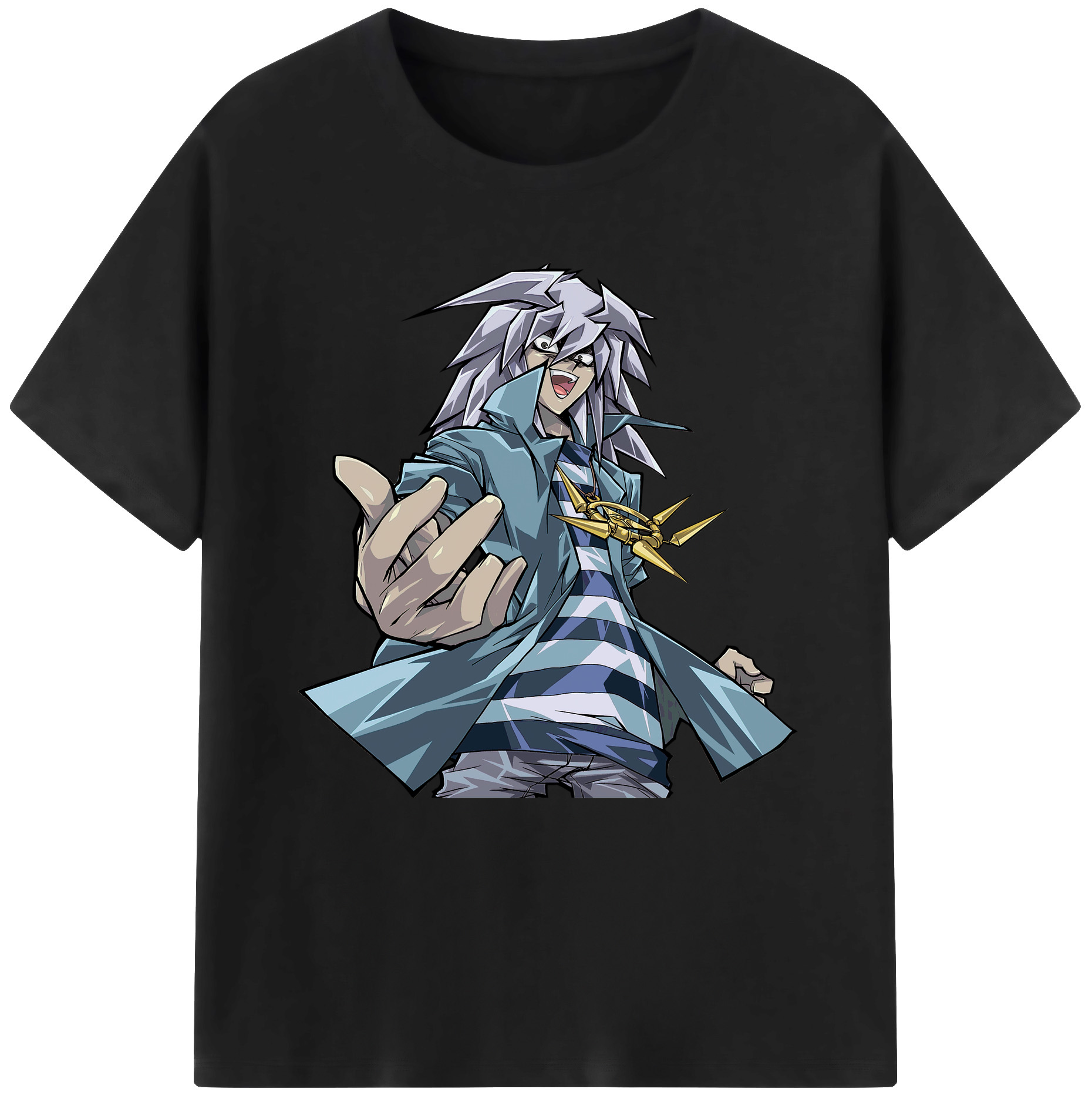 （画像用） 遊☆戯☆王 Yu-Gi-Oh! 綿100％半袖Tシャツ（フロントプリント）