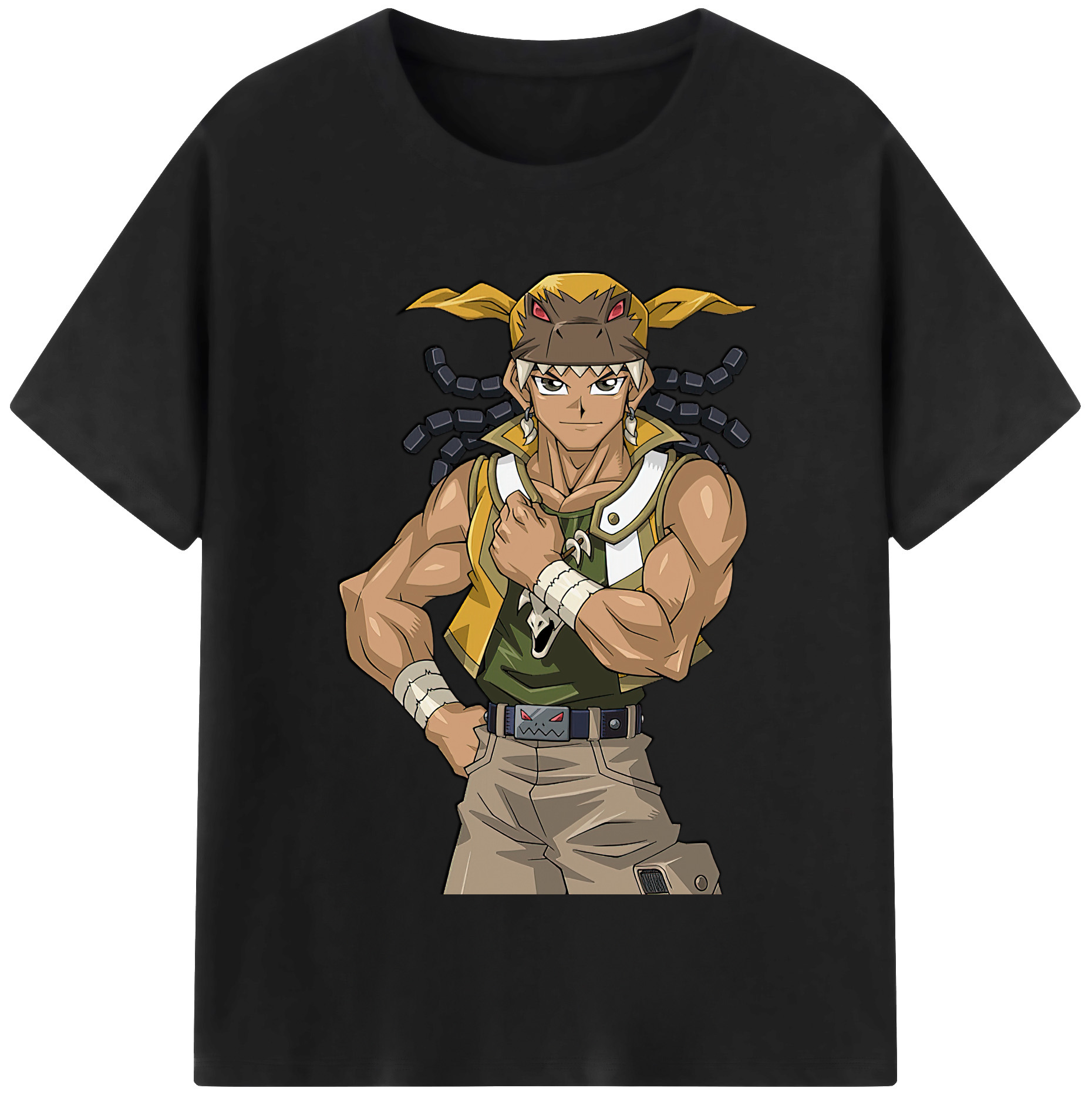 （画像用） 遊☆戯☆王 Yu-Gi-Oh! 綿100％半袖Tシャツ（フロントプリント）