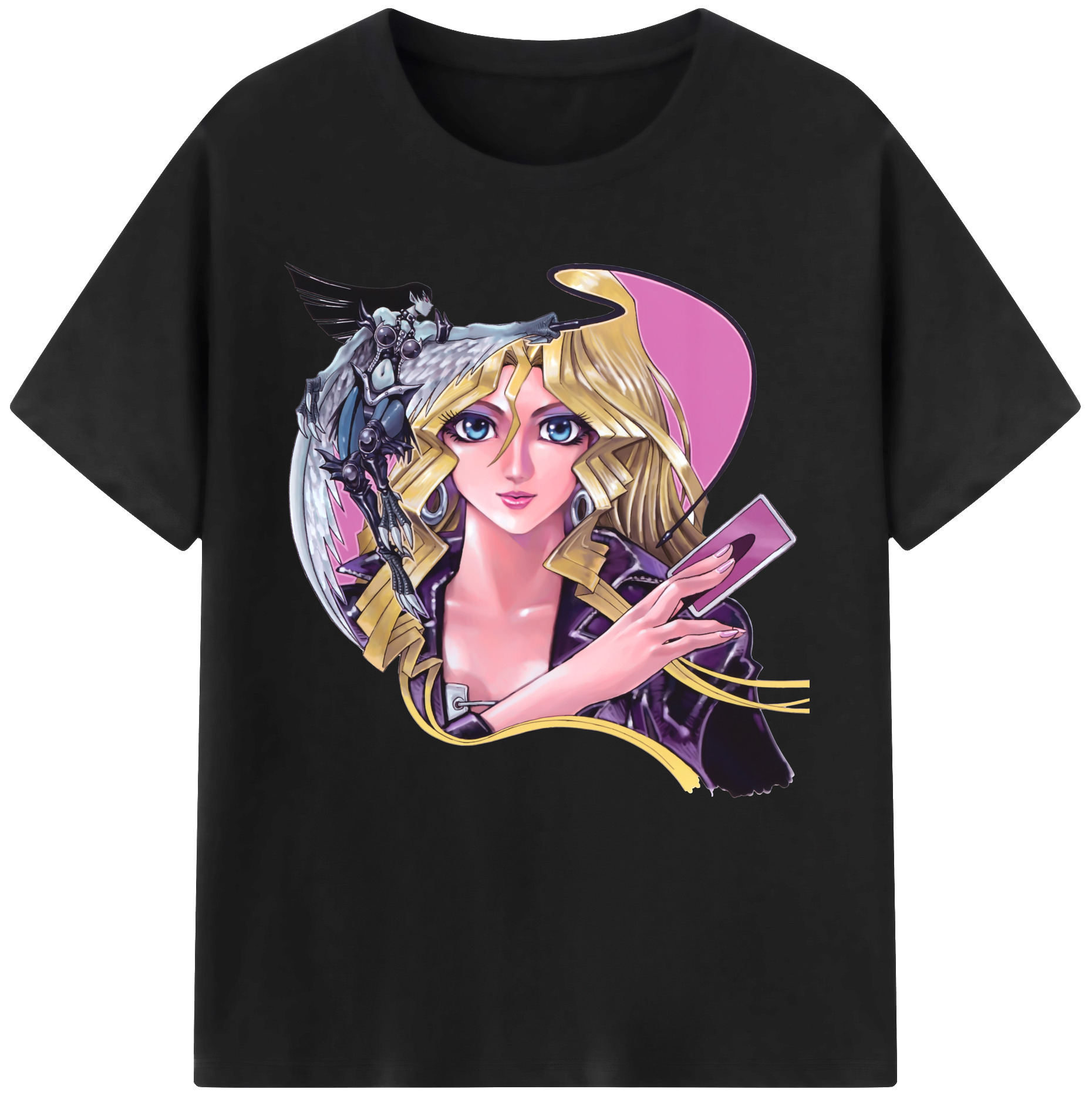 （画像用） 遊☆戯☆王 Yu-Gi-Oh! 綿100％半袖Tシャツ（フロントプリント）